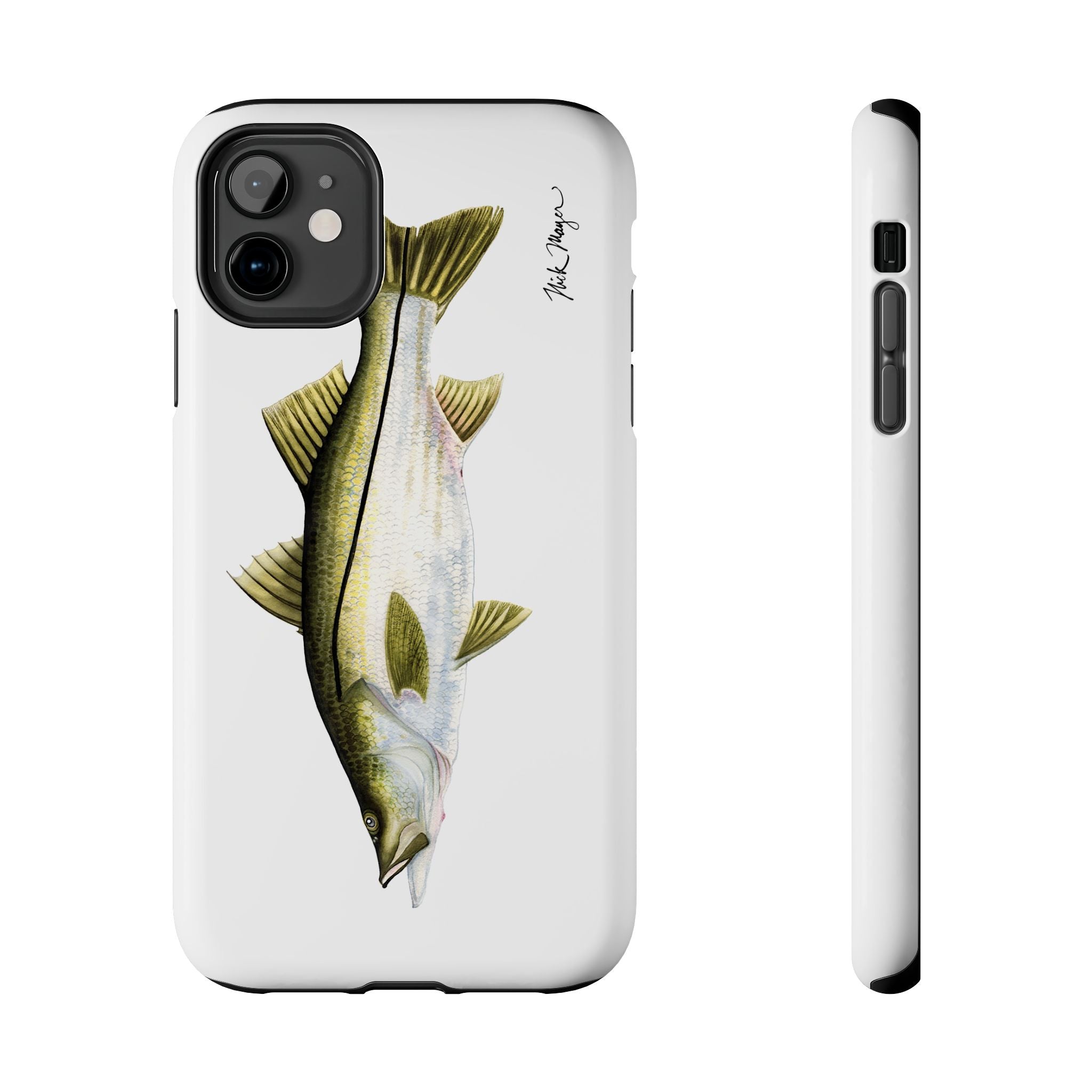 Snook White Phone Case (iPhone)