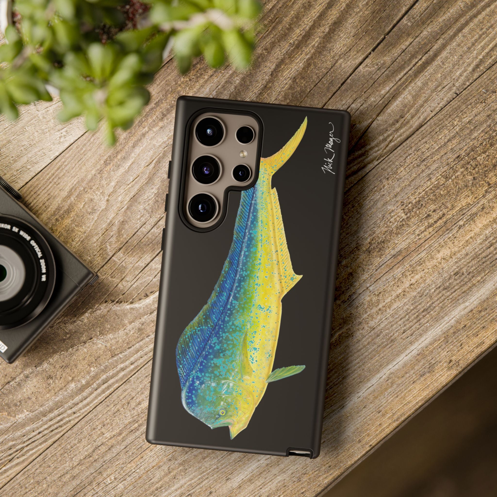 Bull Mahi Black Phone Case (Samsung)