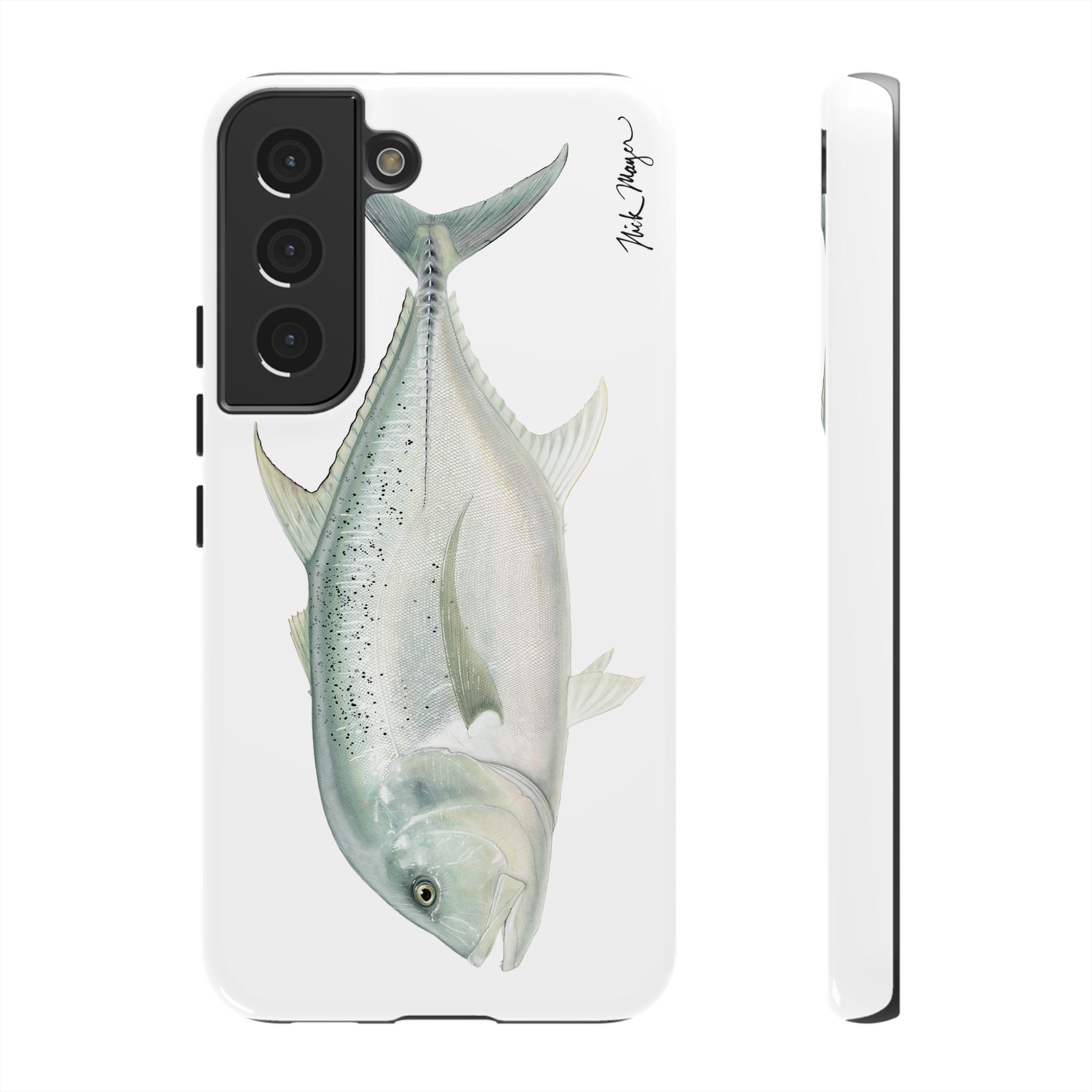 Boss GT White Phone Case (Samsung)
