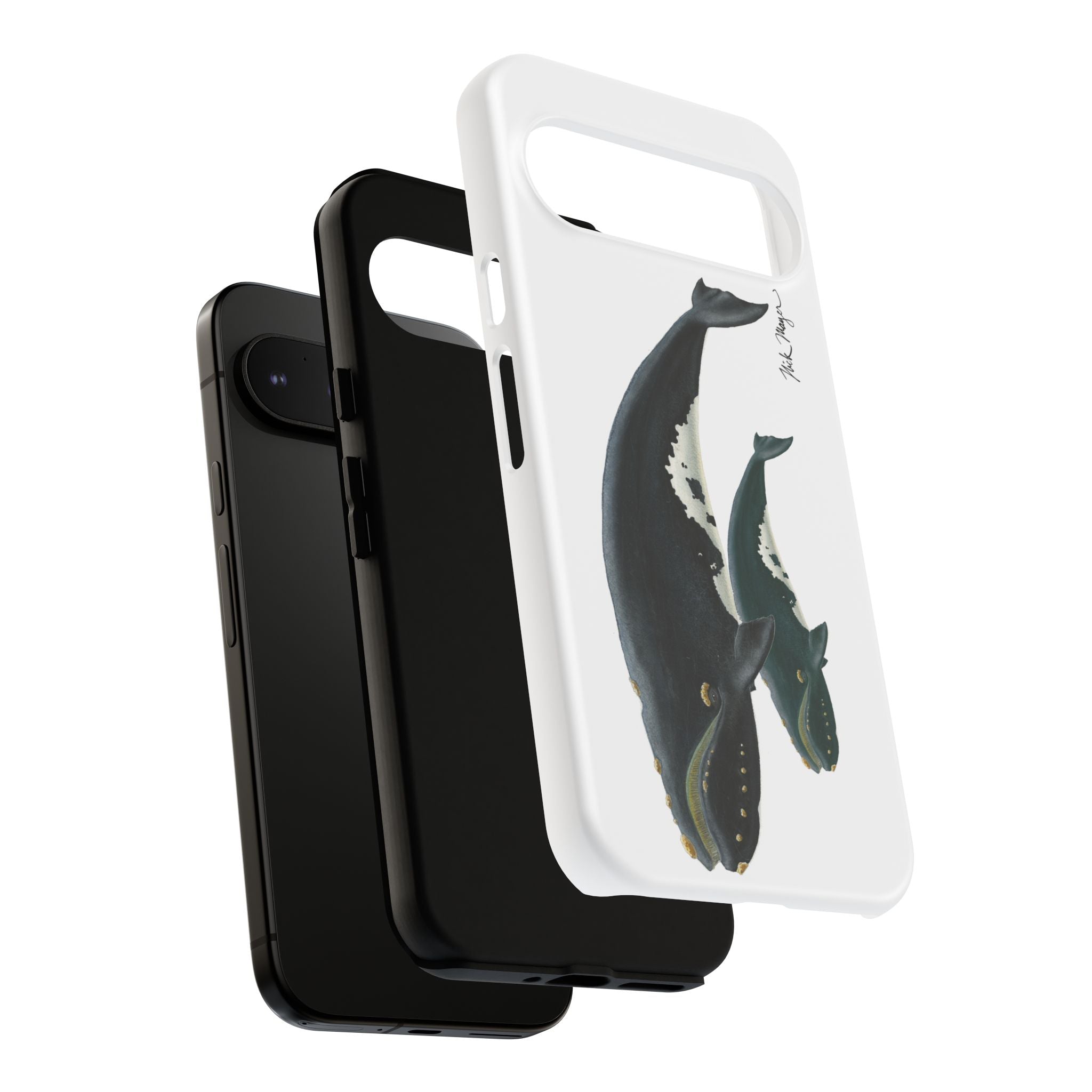 Mother & Calf Right Whale Phone Case (Samsung)