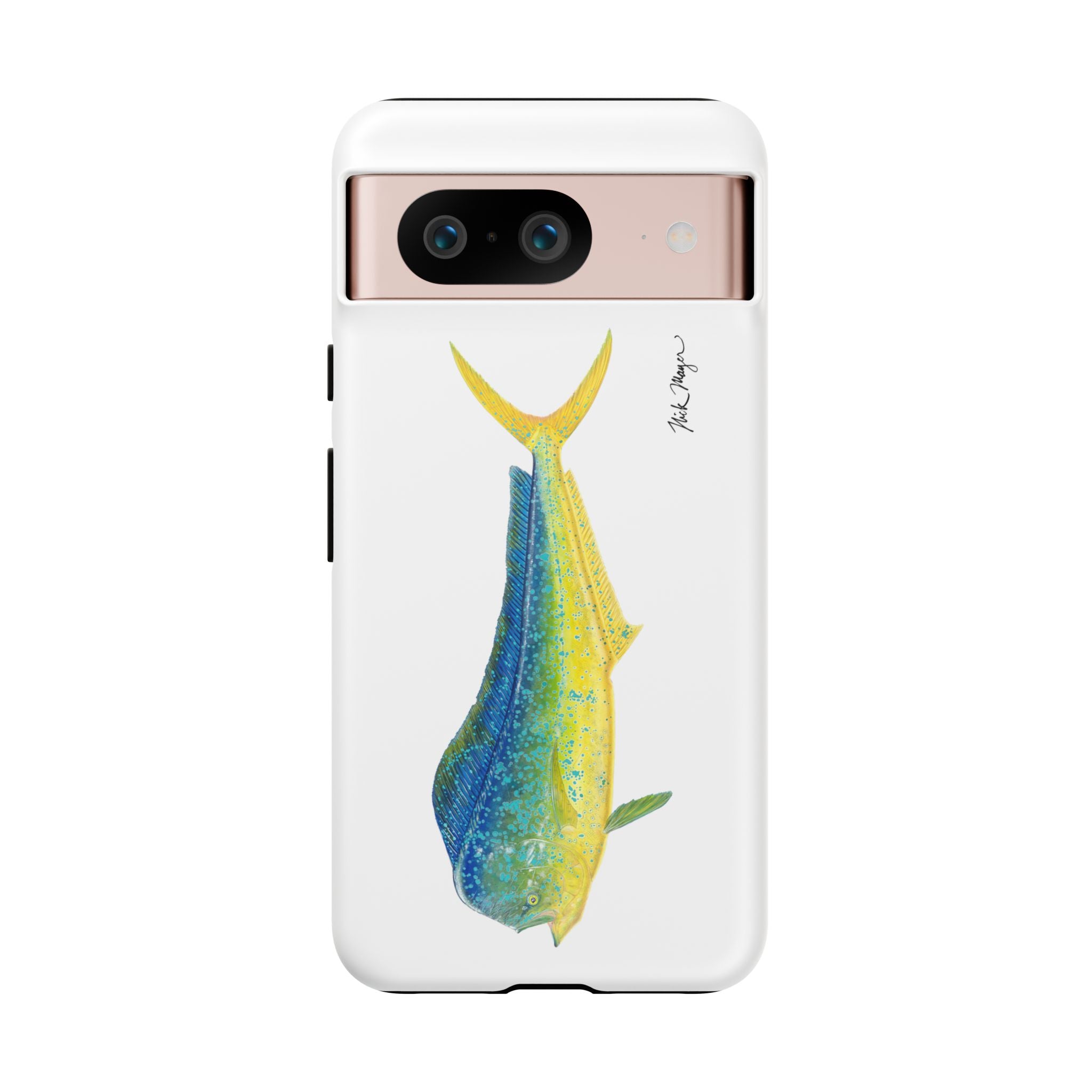 Bull Mahi White Phone Case (Samsung)