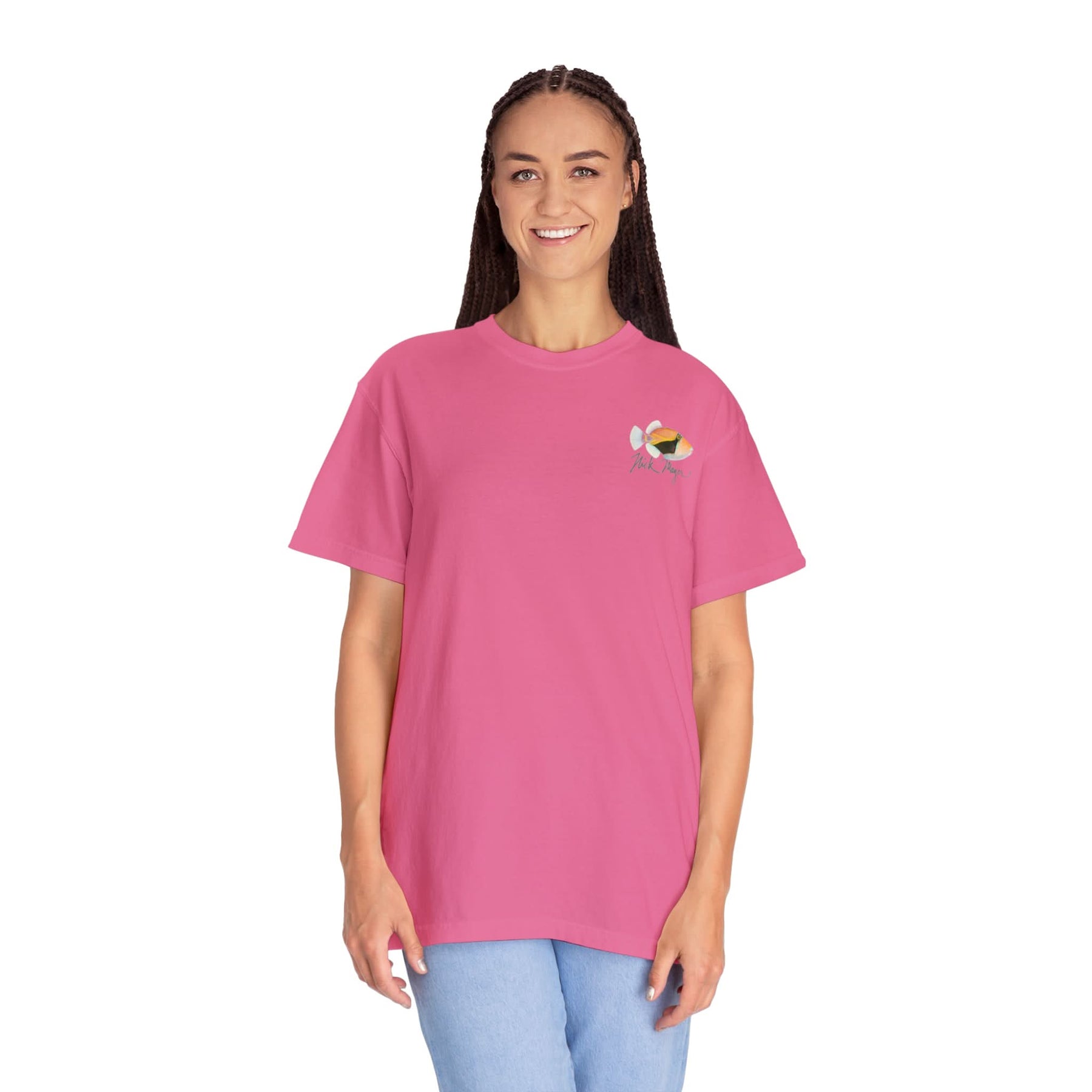 Humuhumu Premium Front & Back Comfort Colors Tee
