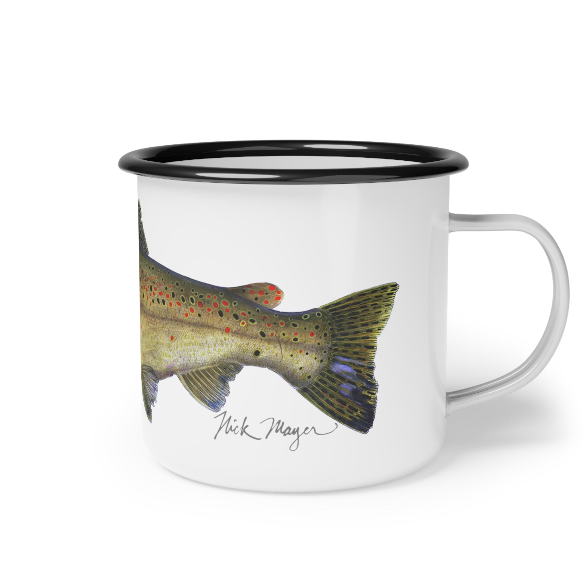 Brown Trout Mini Camp Mug