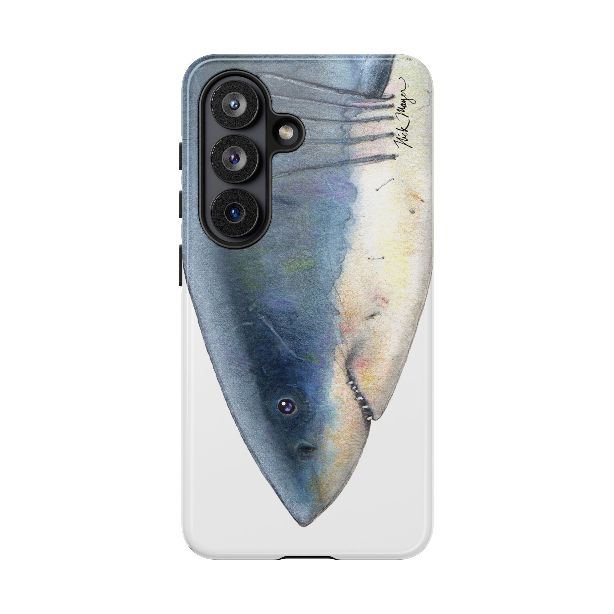 Great White Shark Face Phone Case (Samsung) Printify