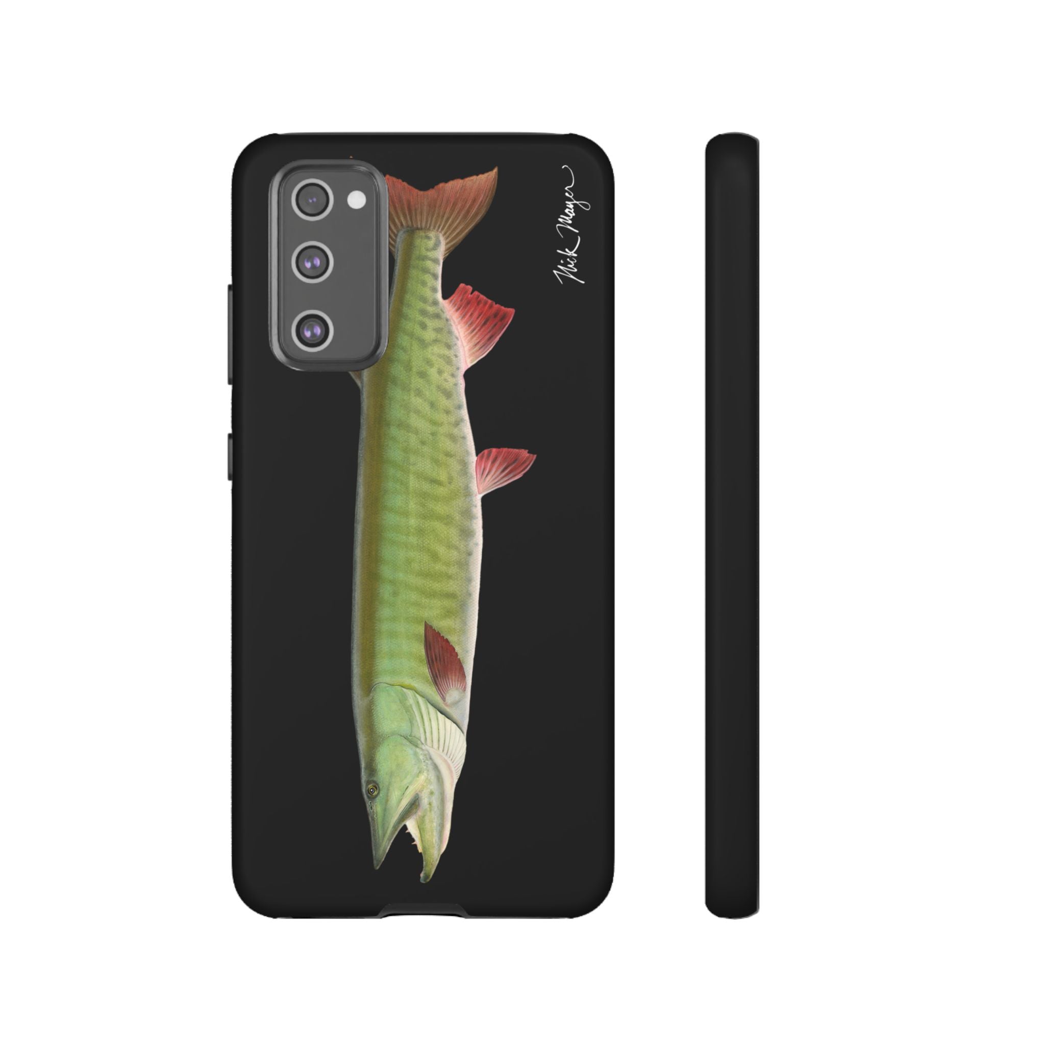 Trophy Muskie Black Phone Case (Samsung)