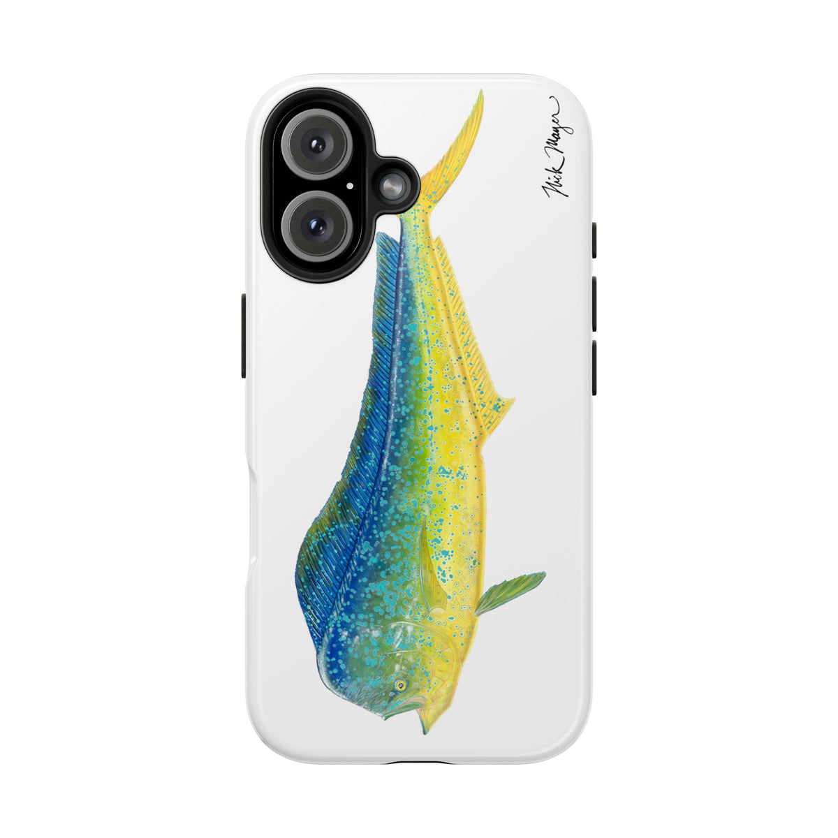 Bull Mahi White Phone Case (iPhone) Printify