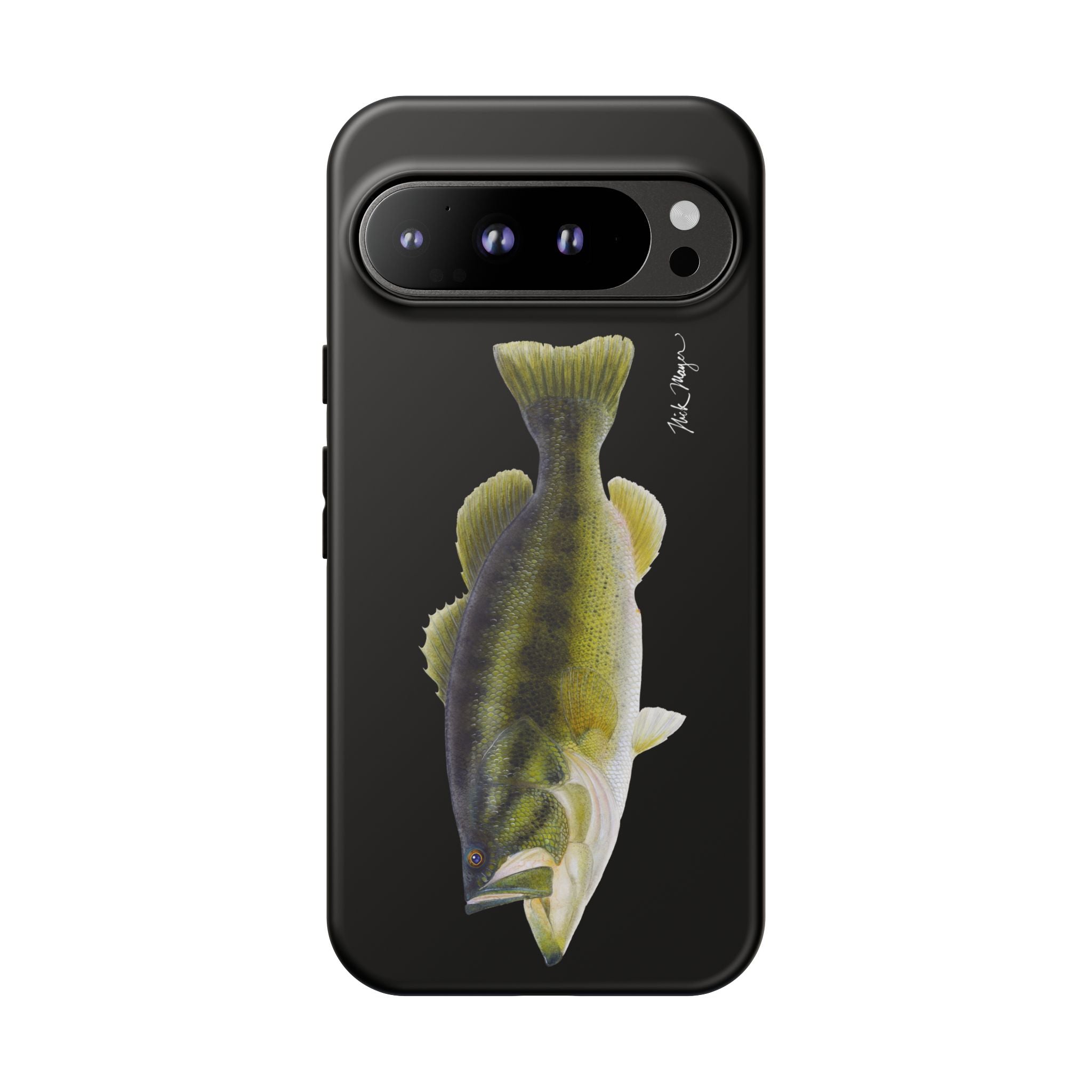 Largemouth Bass Black Phone Case (Samsung)