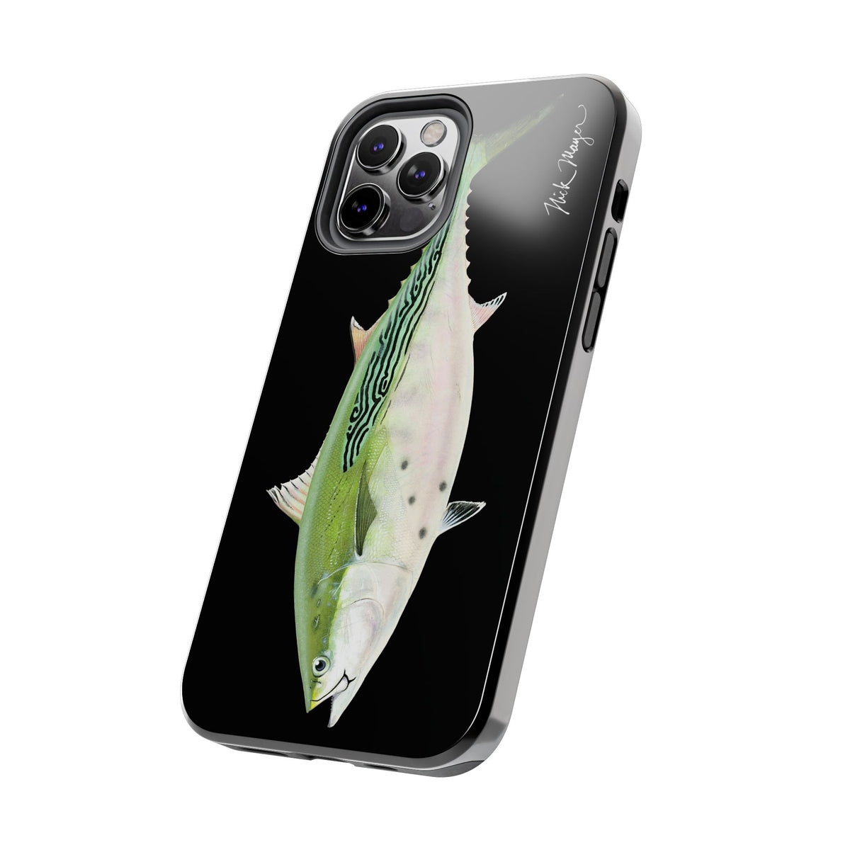 Albie Black Phone Case (iPhone) Printify