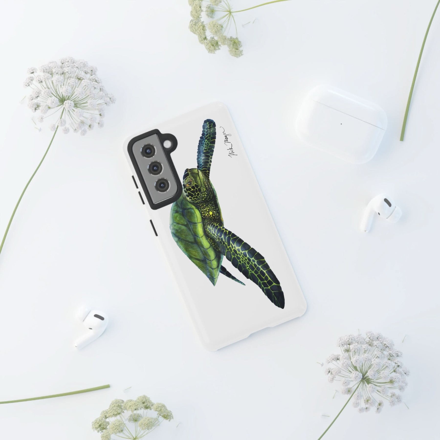 Green Sea Turtle Phone Case (Samsung)