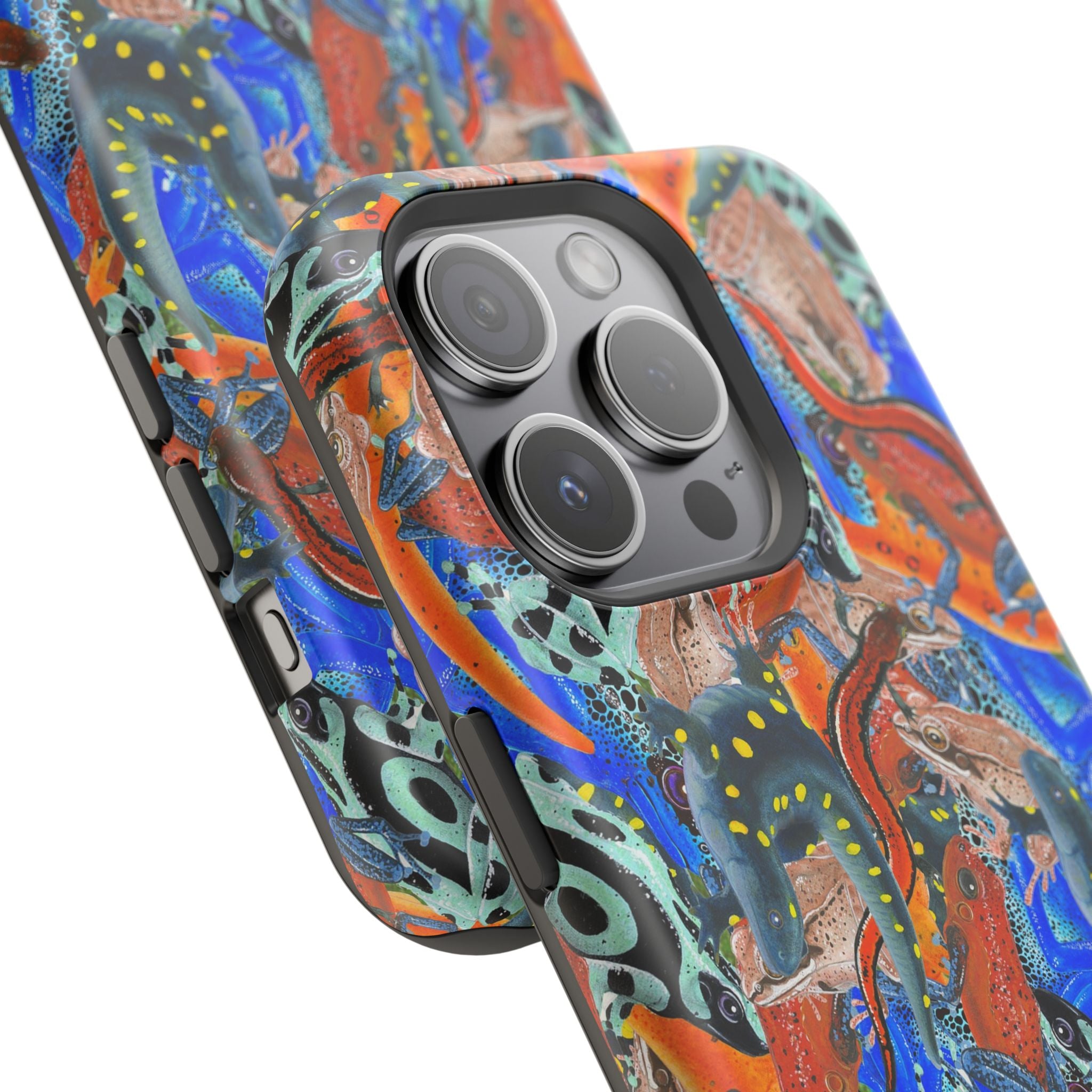 NEW Frogs and Salamanders MagSafe iPhone Case