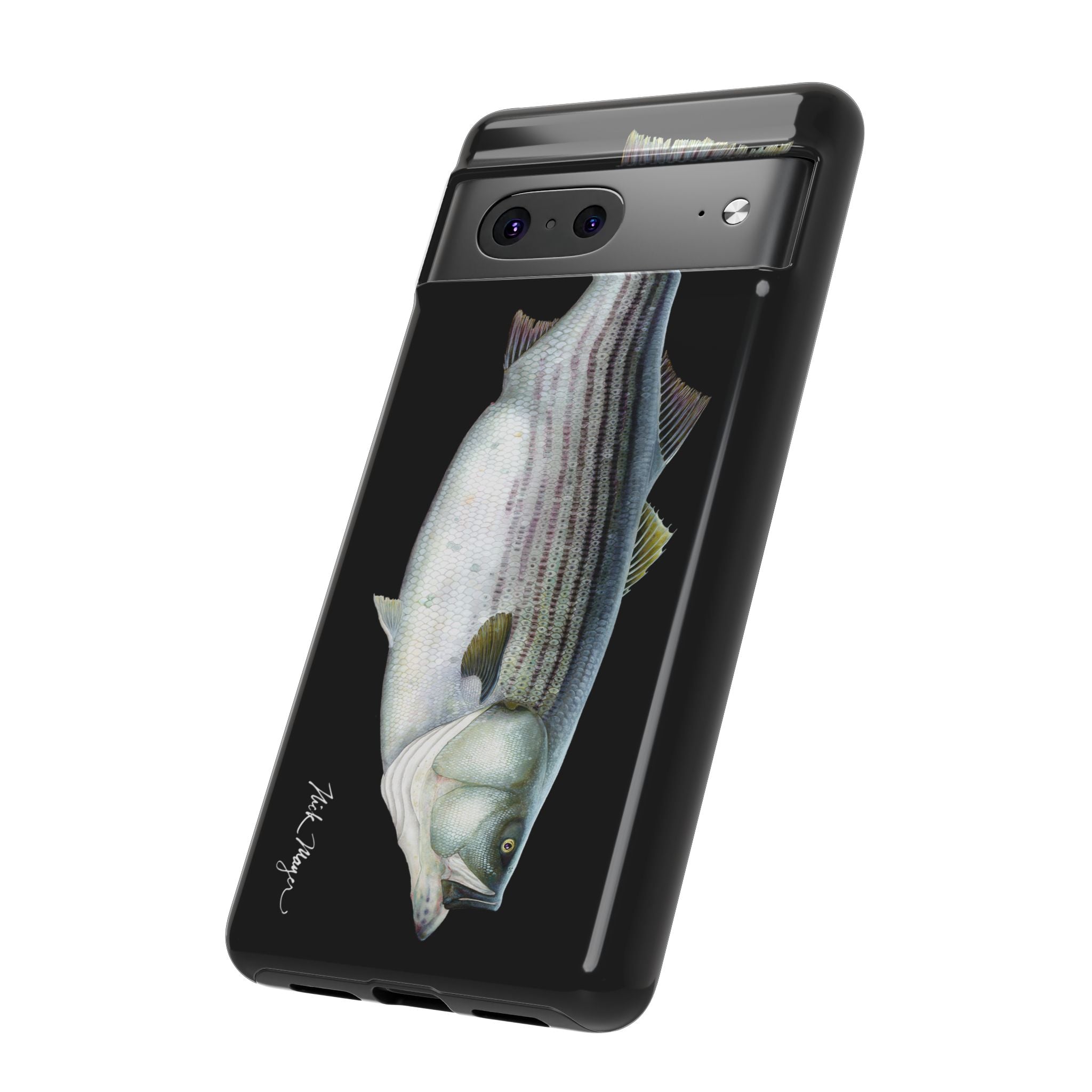 Cow Striper Phone Case (Samsung) - black