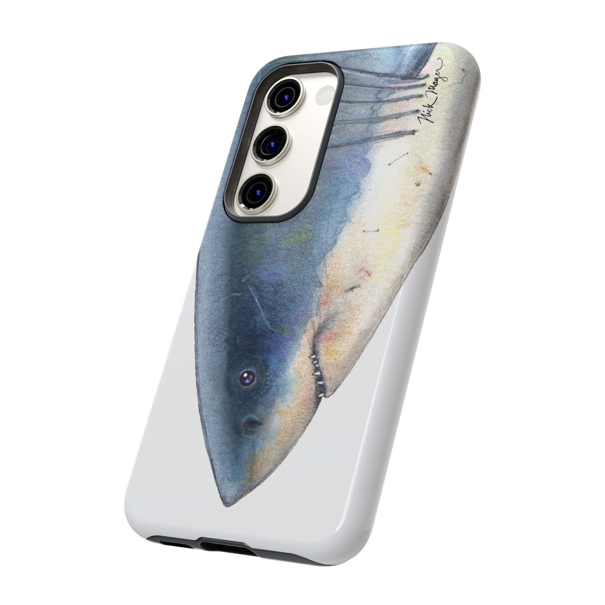 Great White Shark Face Phone Case (Samsung) Printify