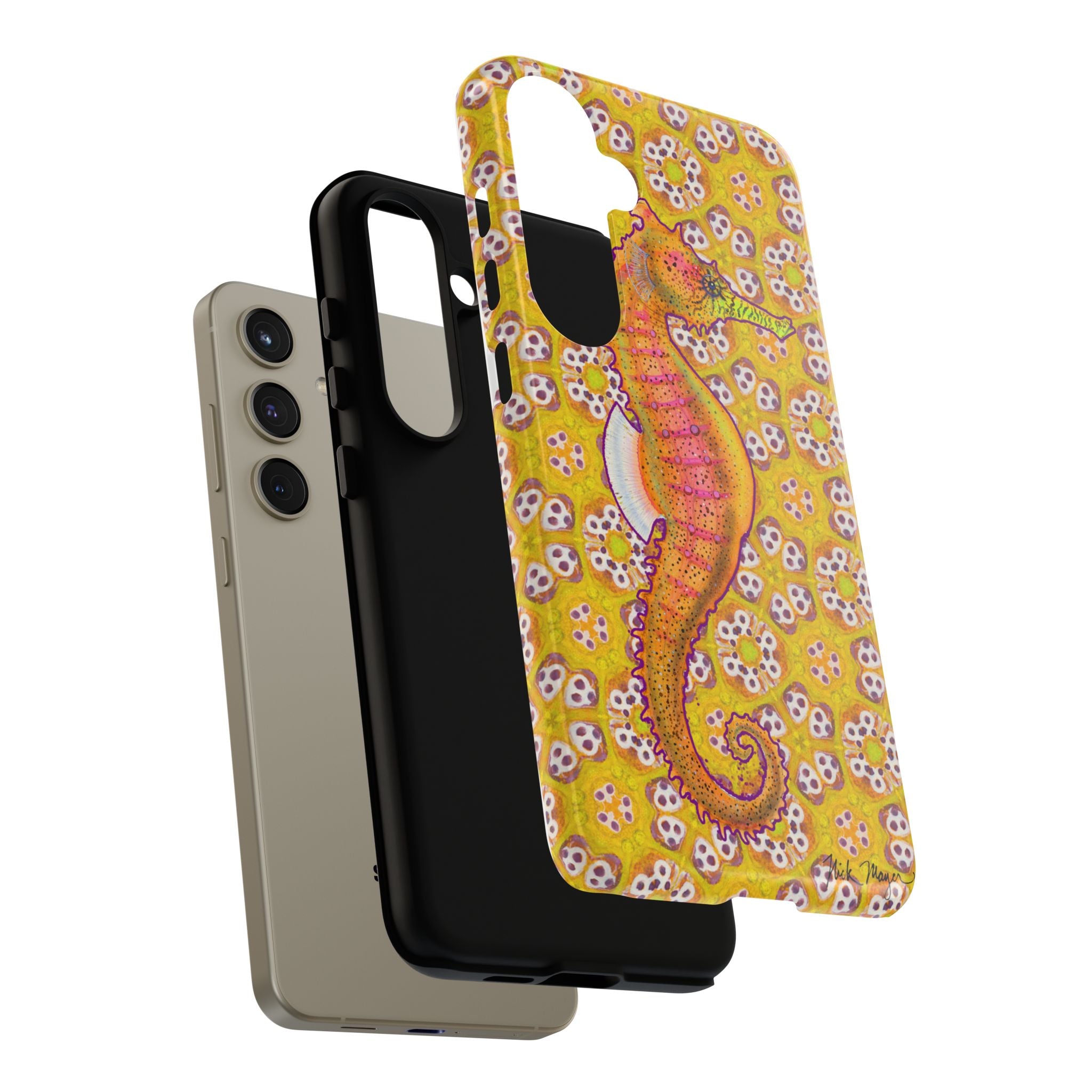 Psychedelic Seahorse Phone Case (Samsung)
