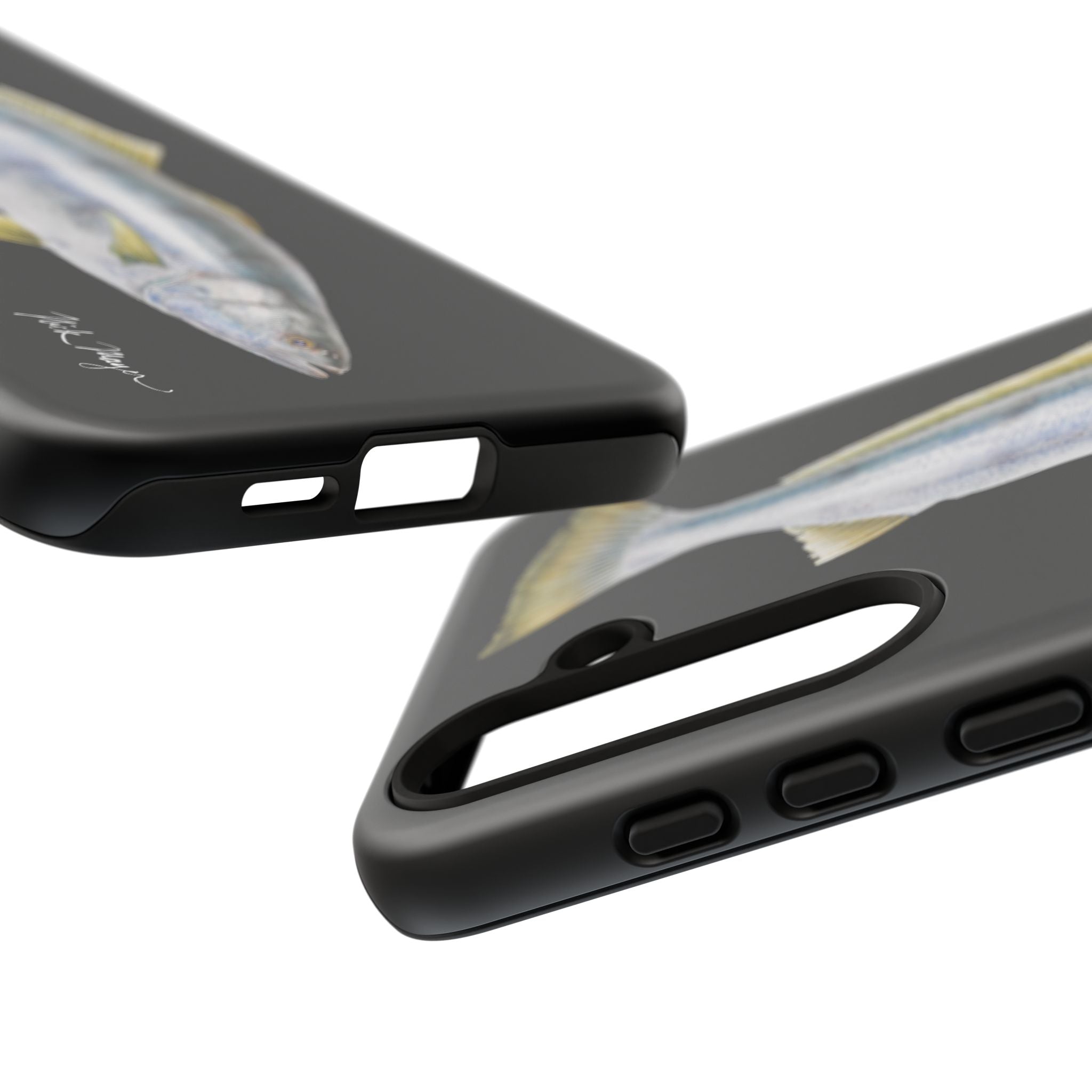 White Sea Bass Phone Case (Samsung) - black