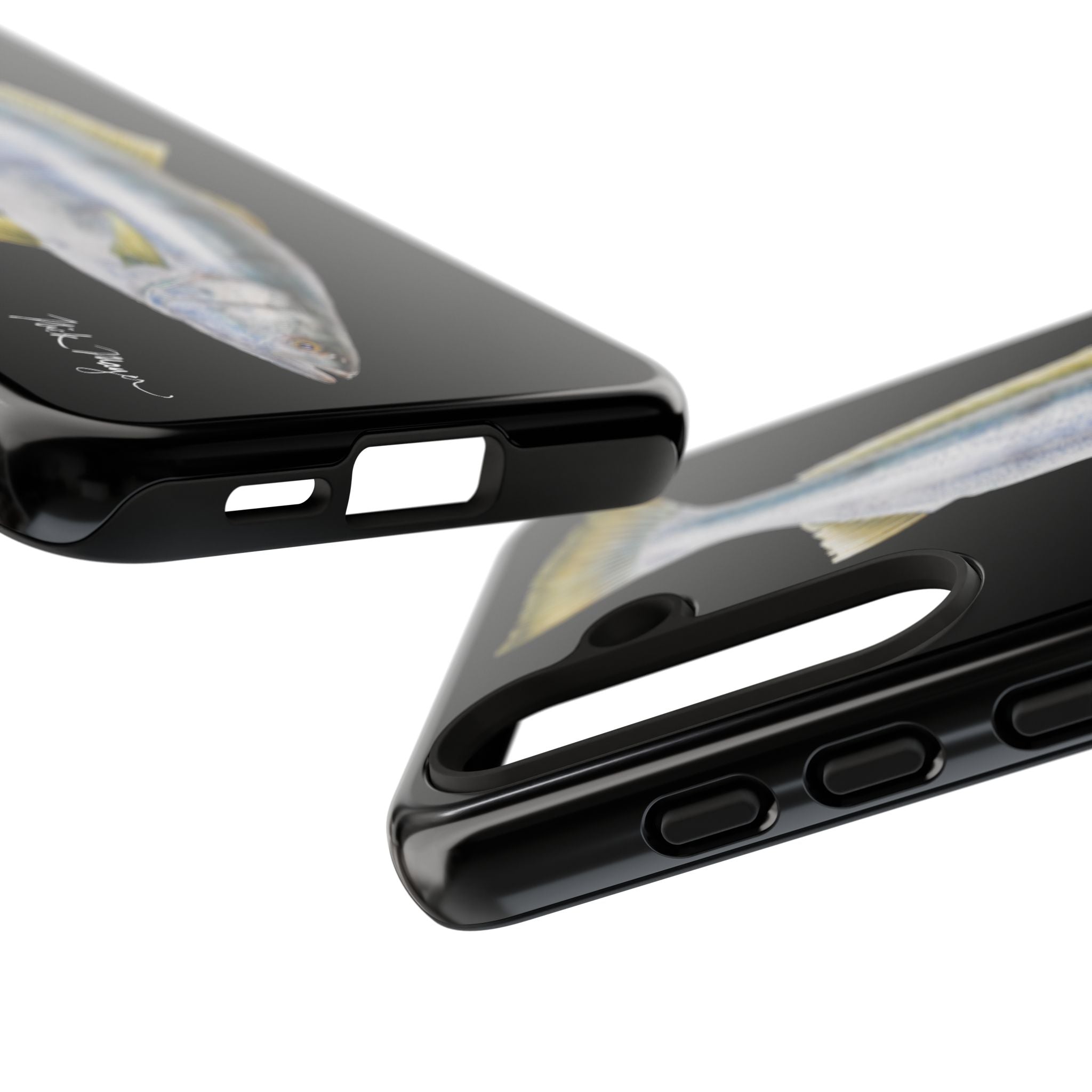 White Sea Bass Phone Case (Samsung) - black