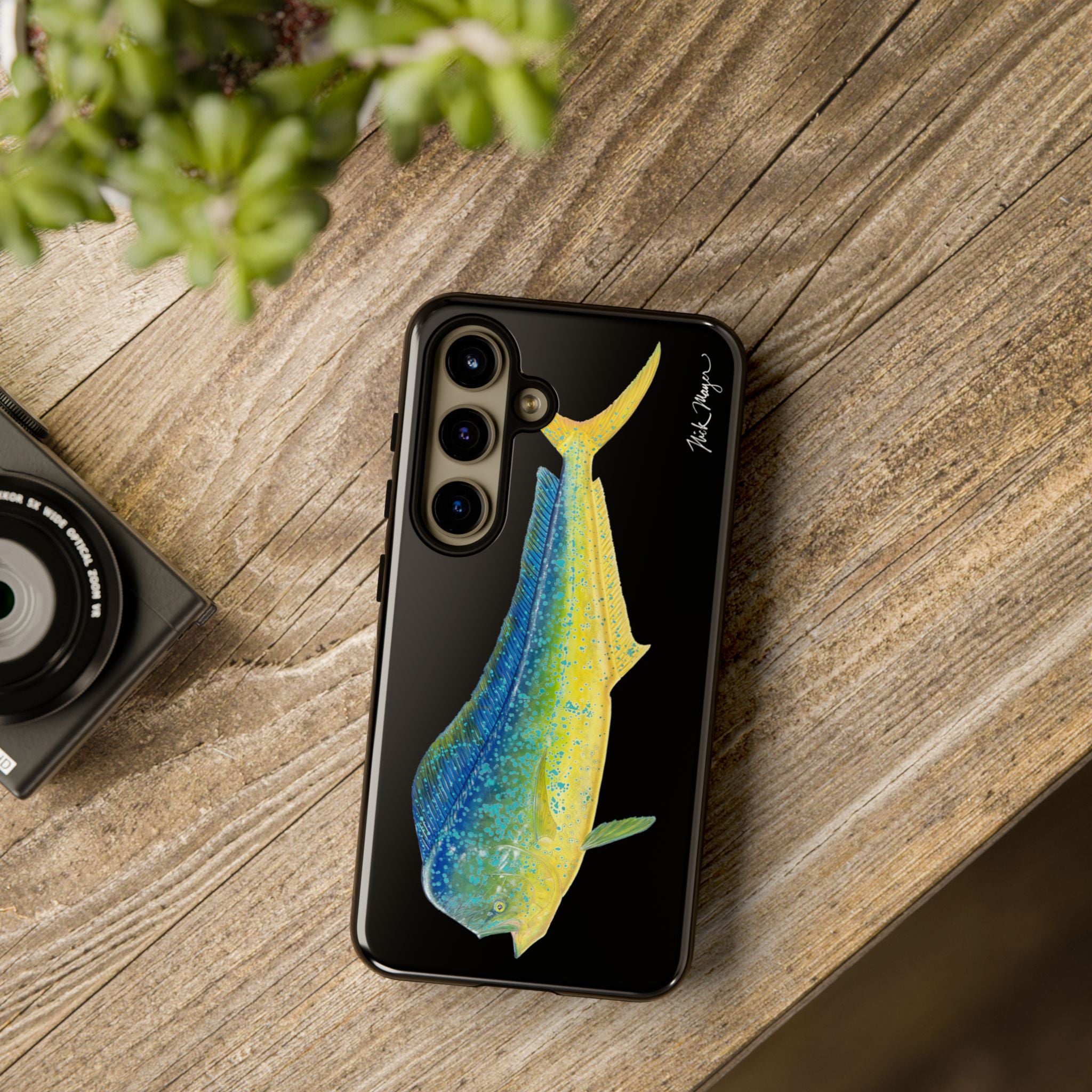 Bull Mahi Black Phone Case (Samsung)