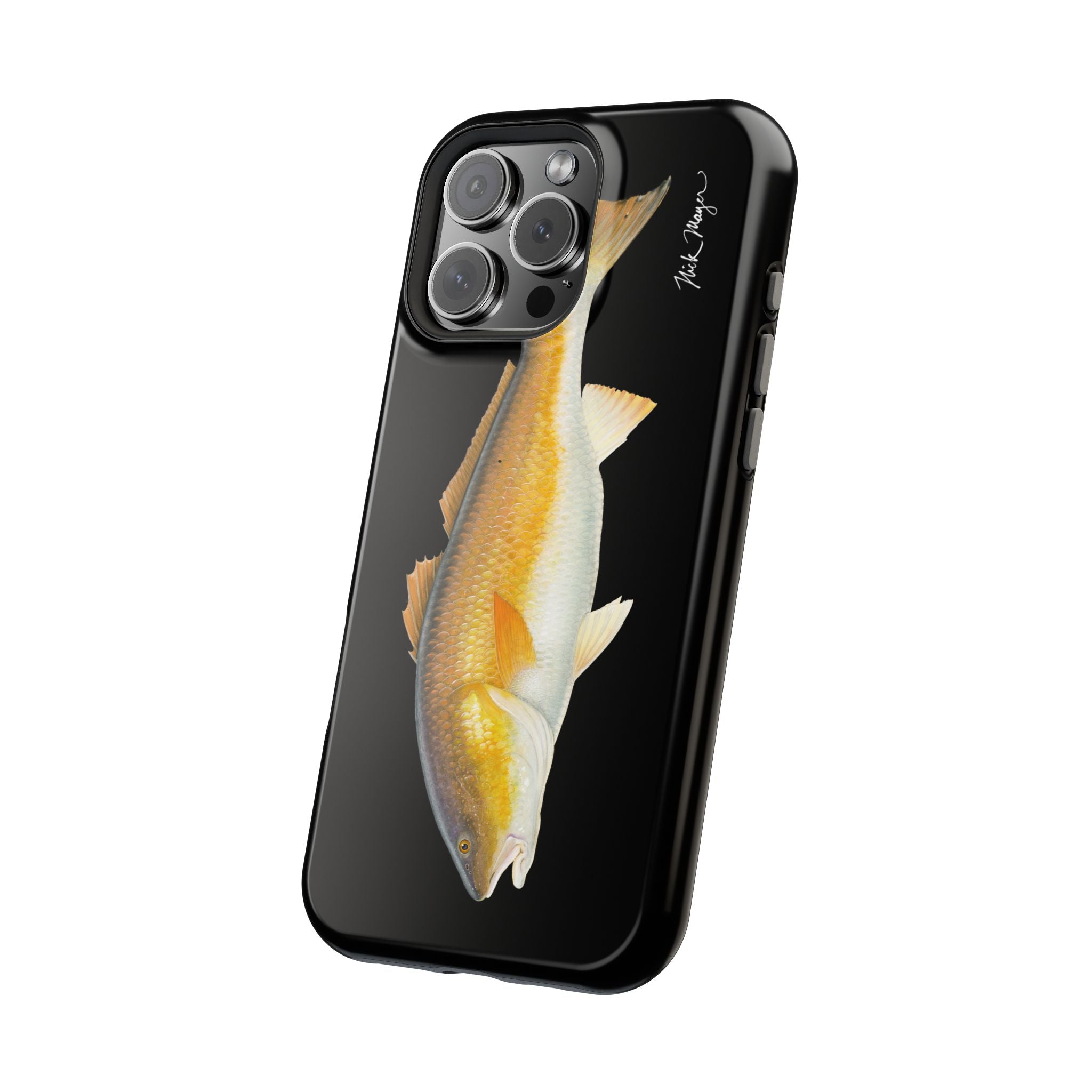 Bull Redfish MagSafe Black iPhone Case