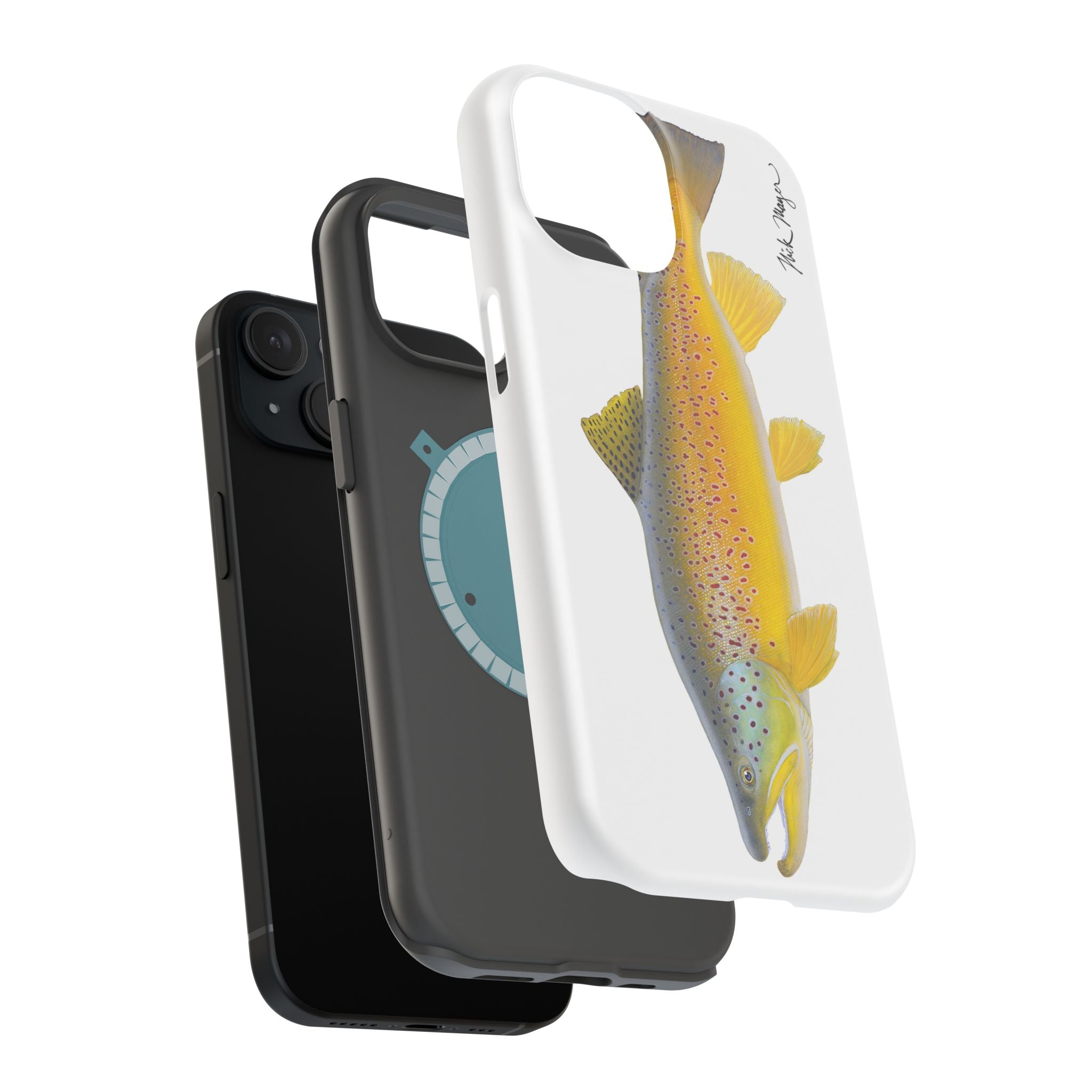 Brown Trout 3 MagSafe iPhone Case
