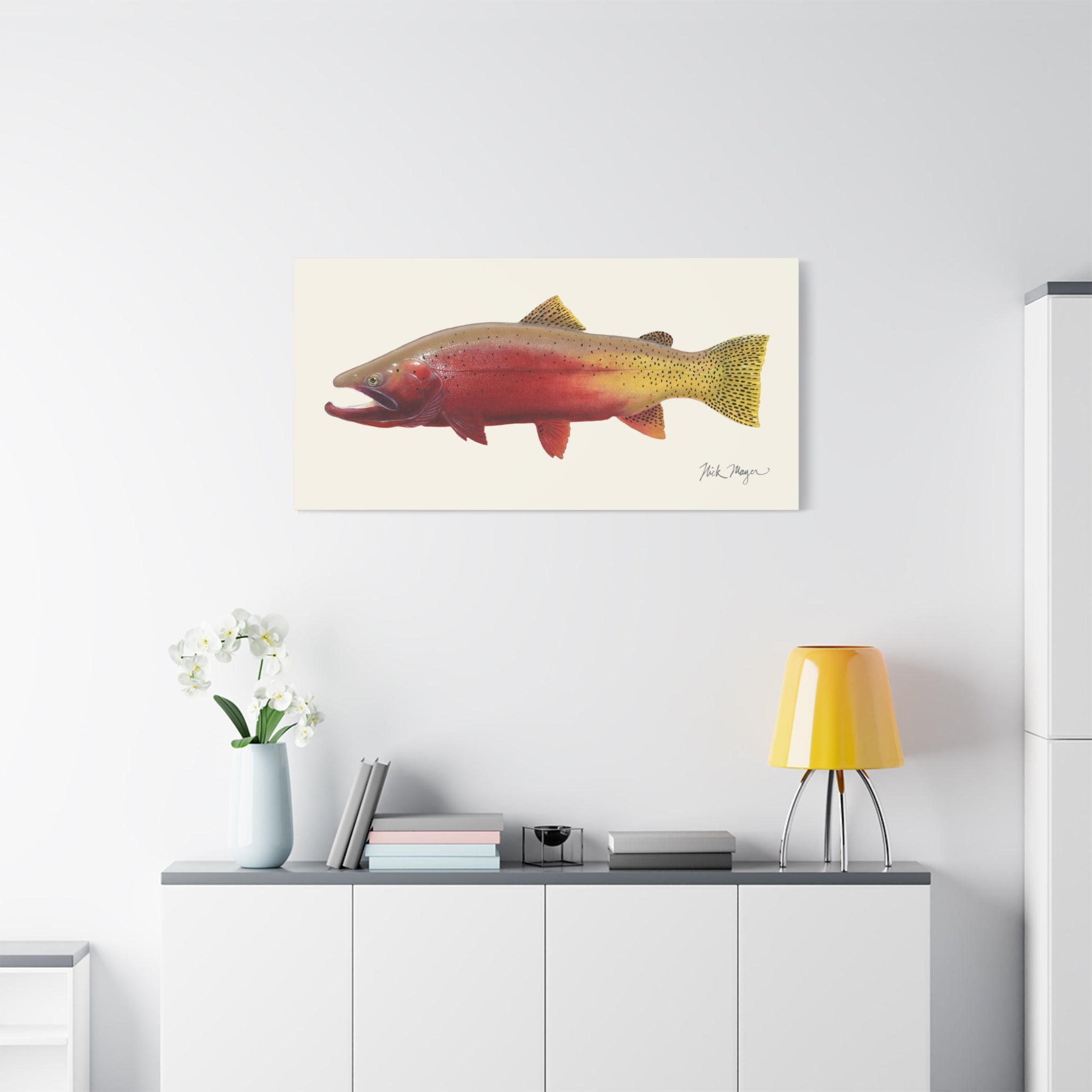 Cutthroat Trout II Canvas Print Printify