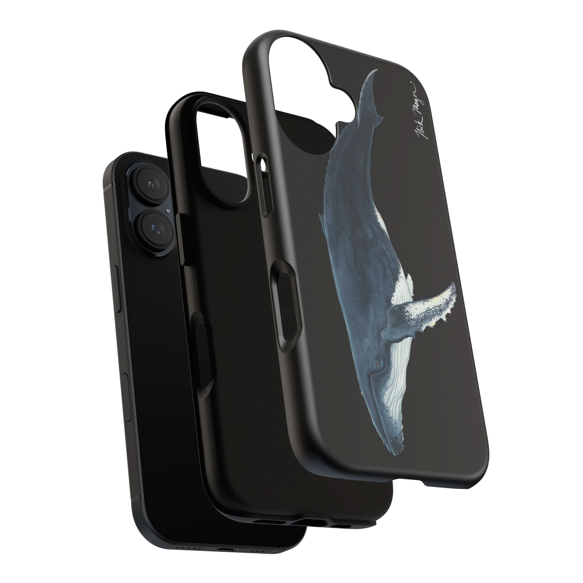 Humpback Black Phone Case (iPhone 16 & Samsung)