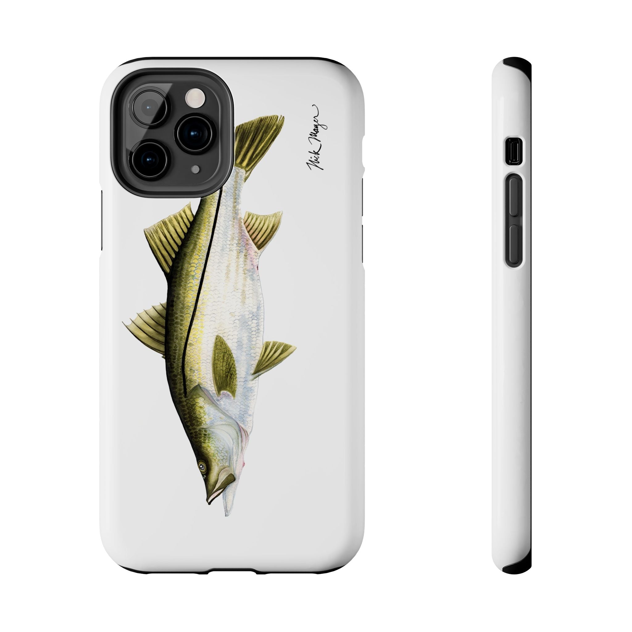 Snook White Phone Case (iPhone)