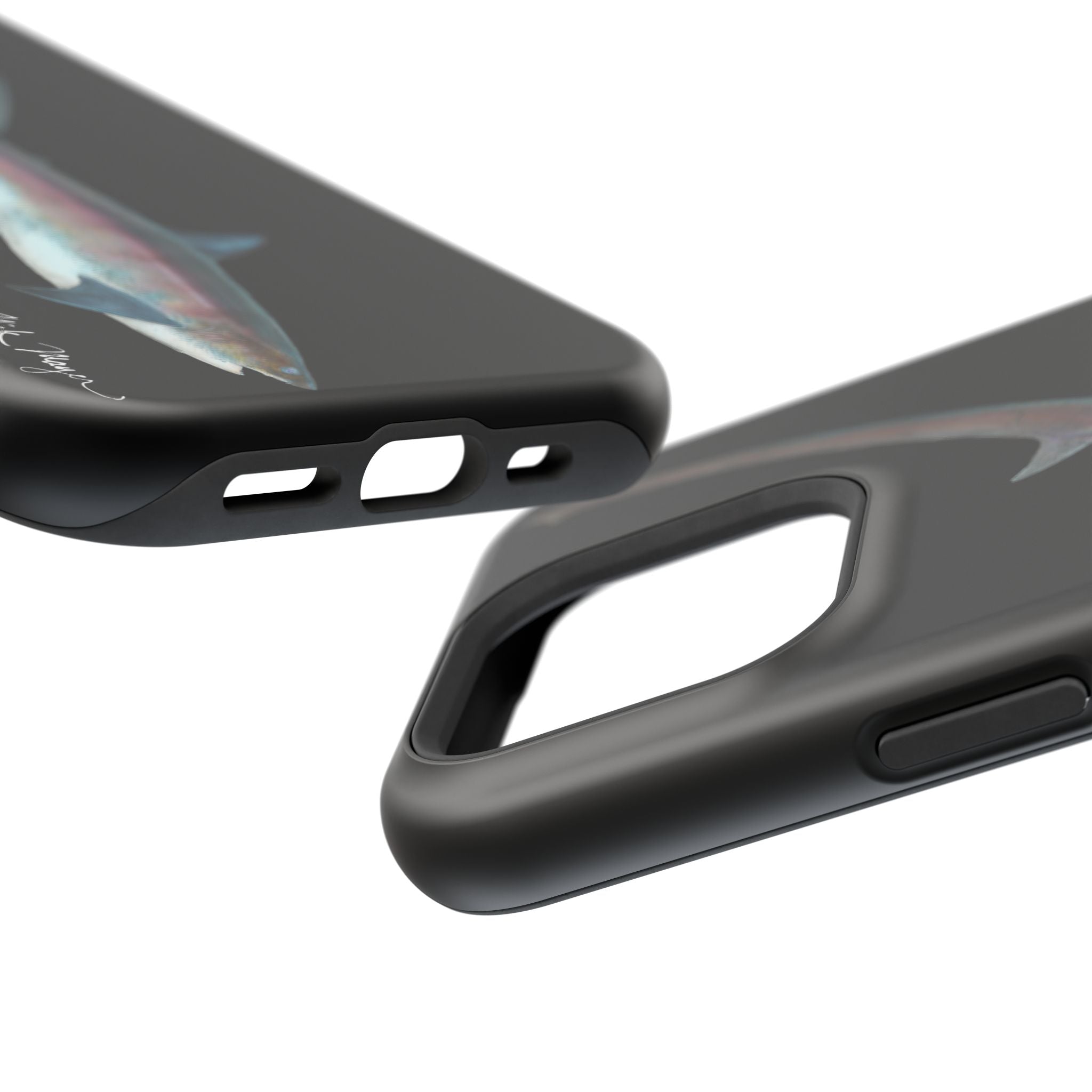 Thresher Shark MagSafe Black iPhone Case