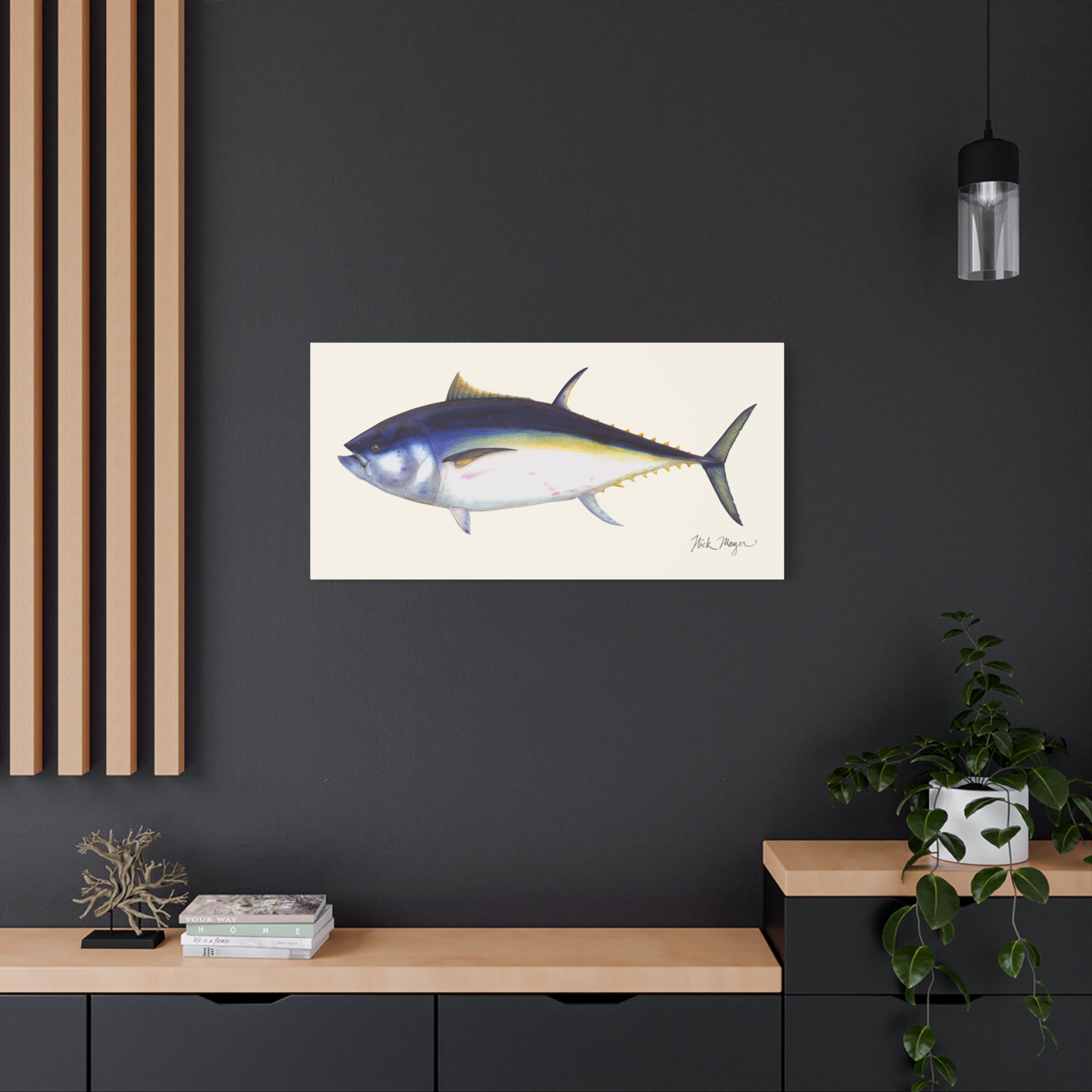 Giant Bluefin Tuna I Canvas Print