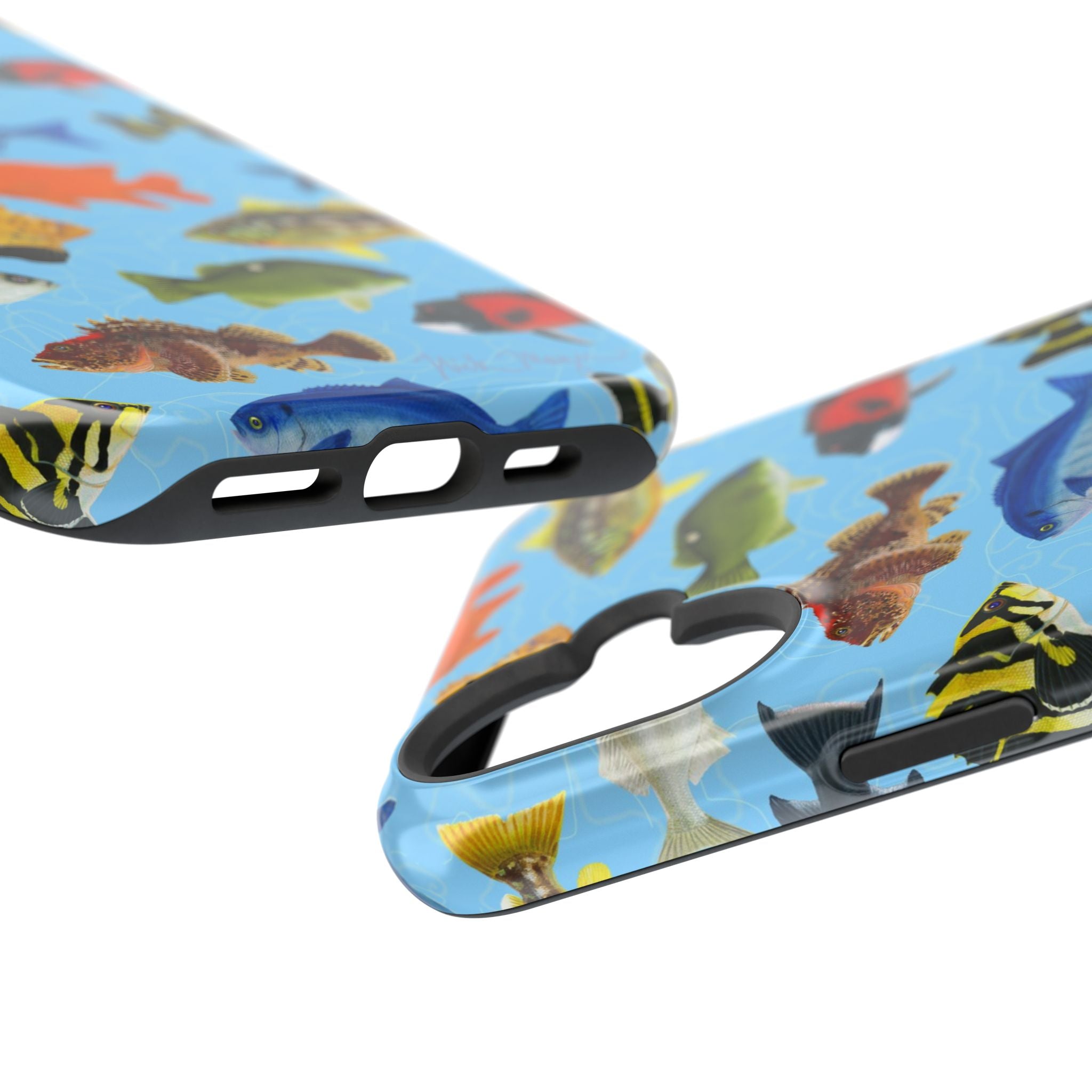 California Fish Blue MagSafe iPhone Case