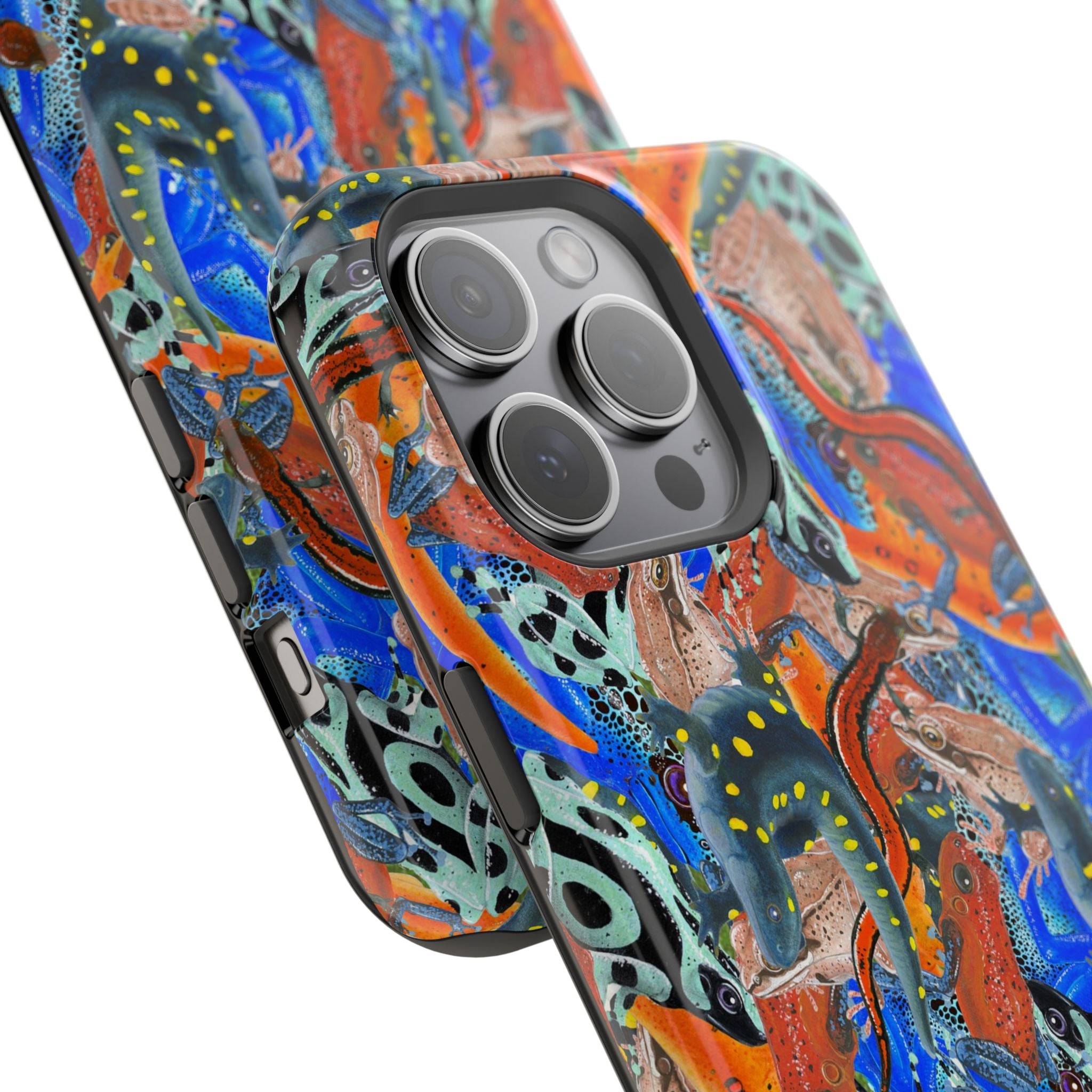 NEW Frogs and Salamanders MagSafe iPhone Case