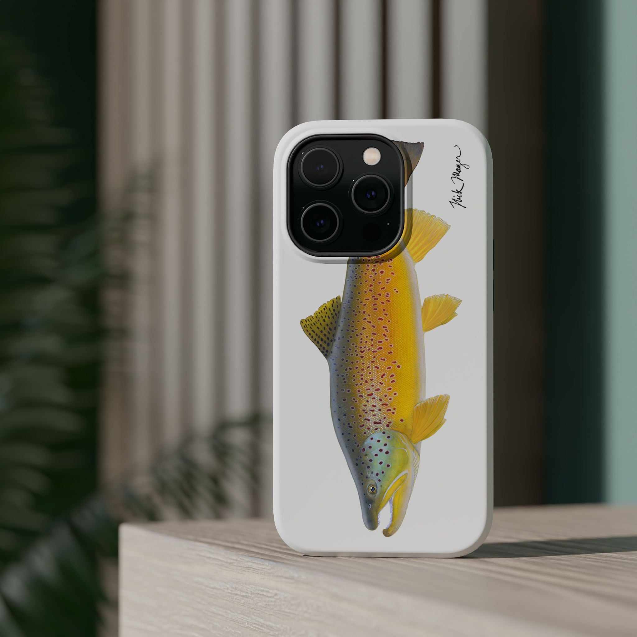 Brown Trout 3 MagSafe iPhone Case