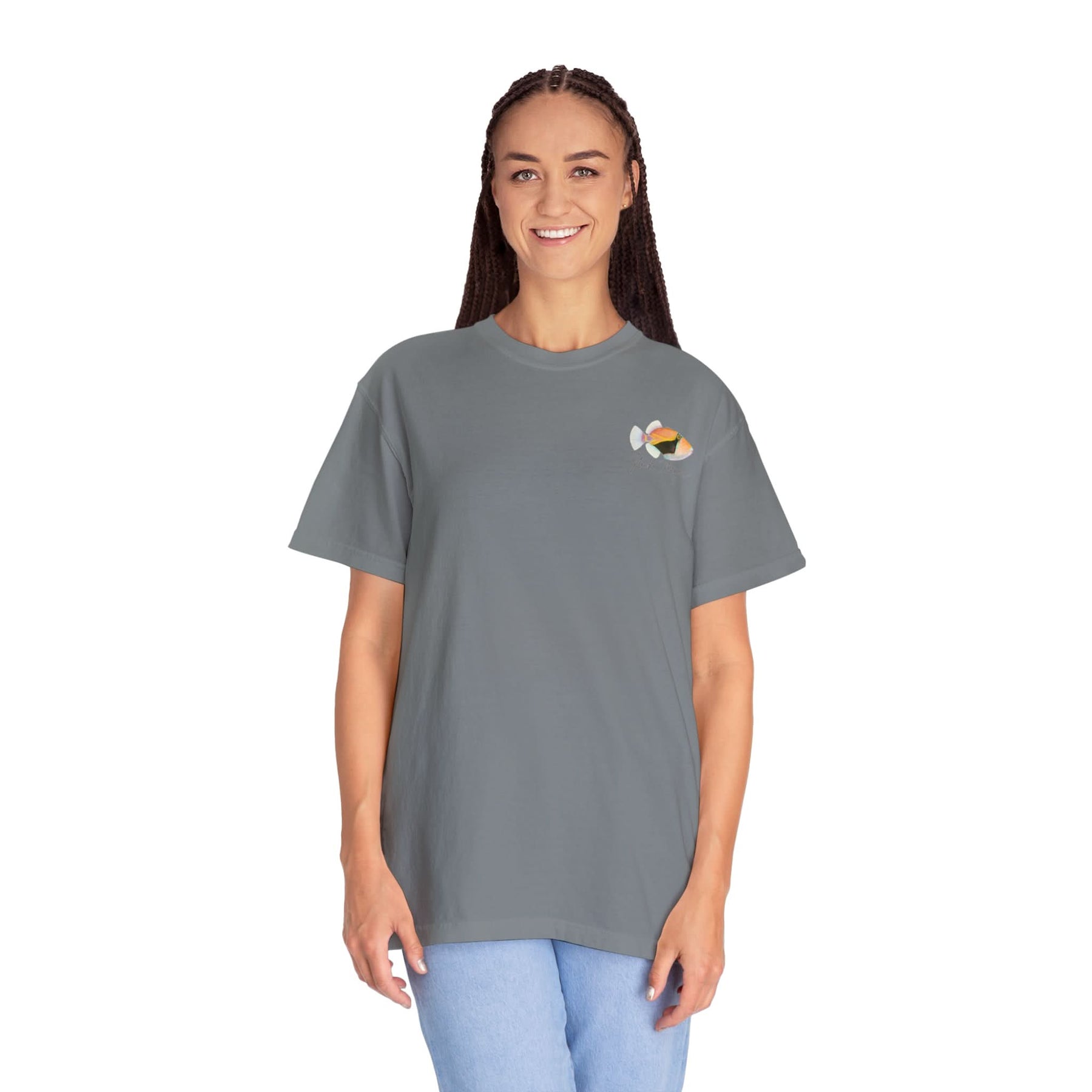Humuhumu Premium Front & Back Comfort Colors Tee