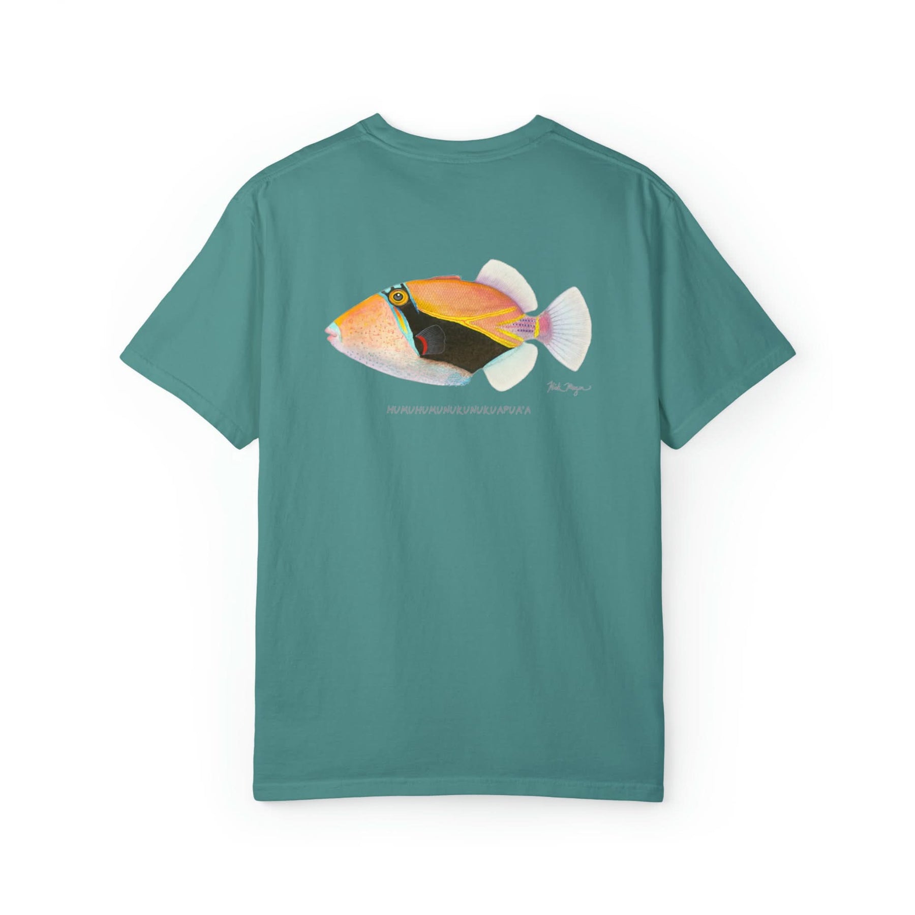 Humuhumu Premium Front & Back Comfort Colors Tee