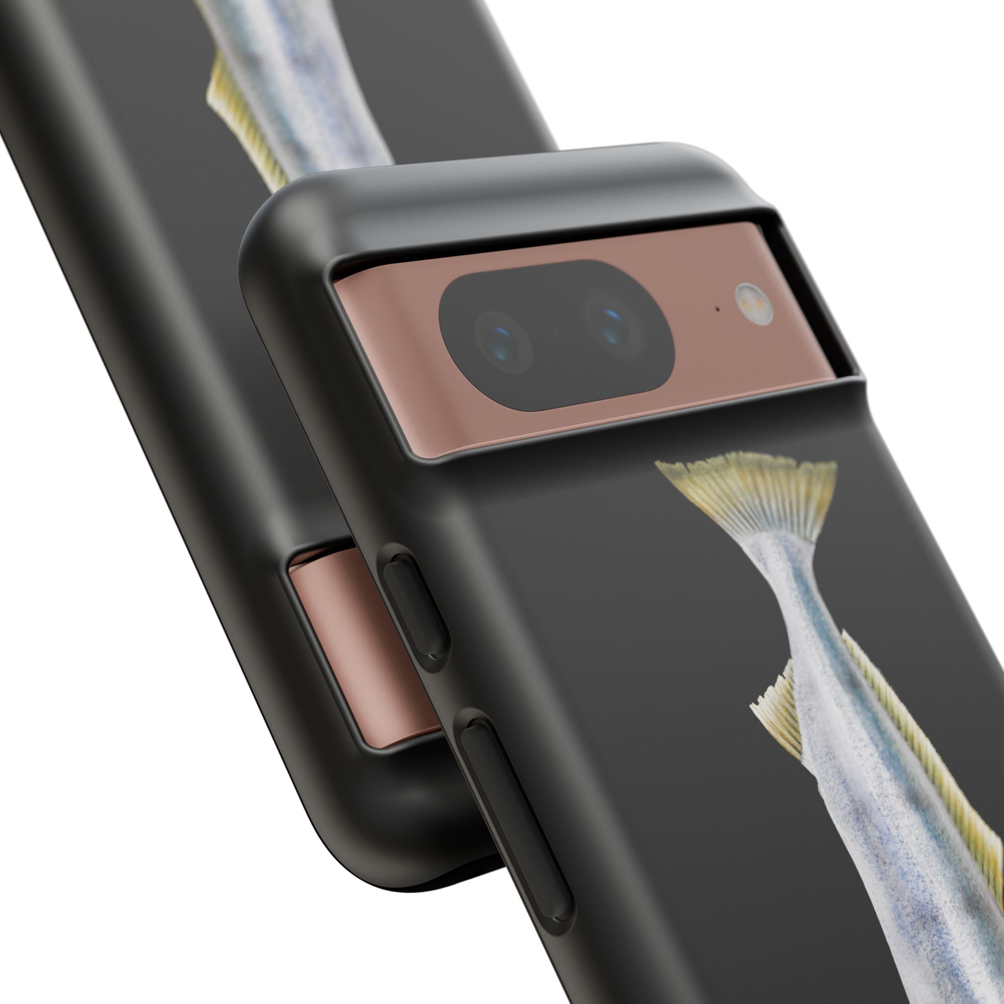 White Sea Bass Phone Case (Samsung) - black