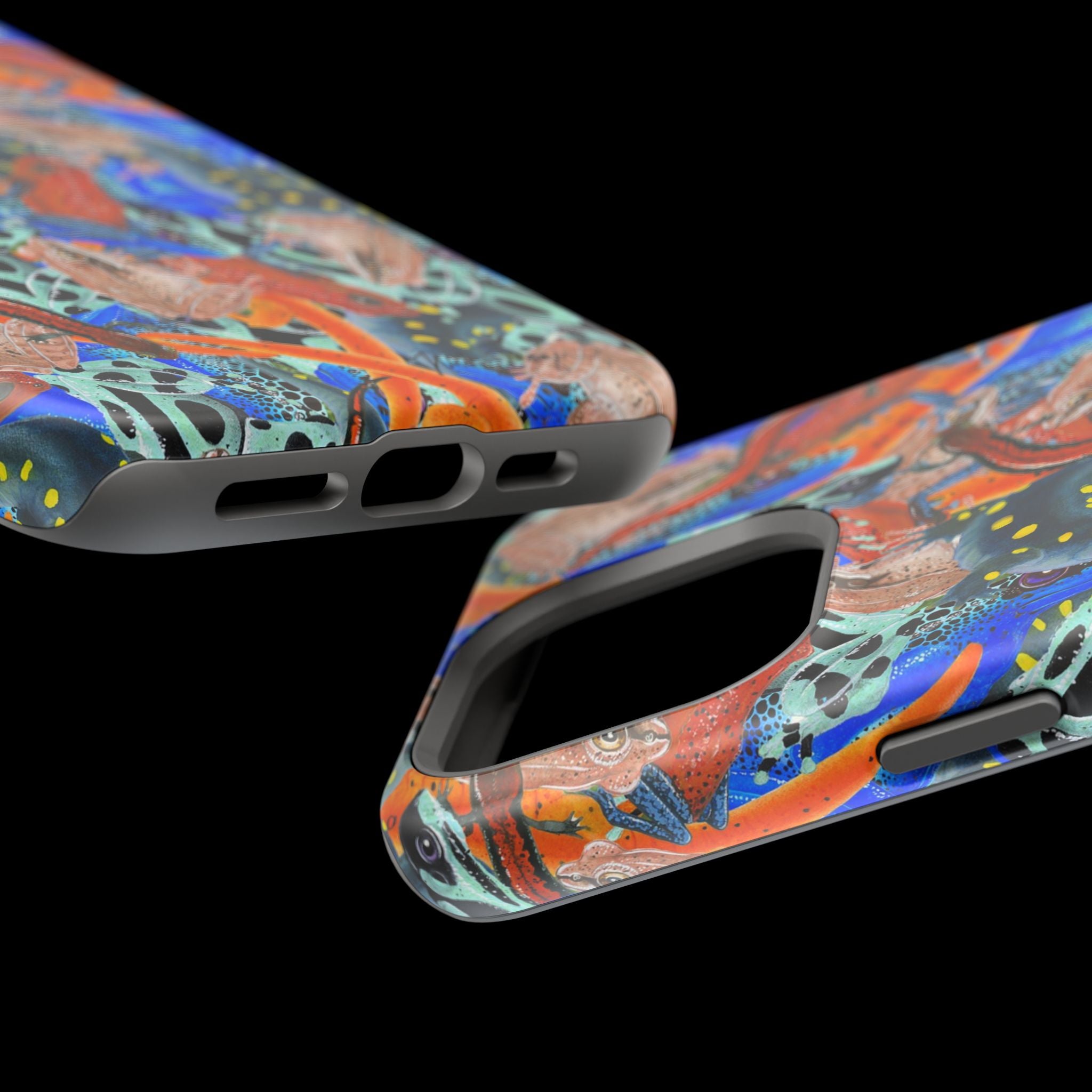 Frogs and Salamanders MagSafe iPhone Case