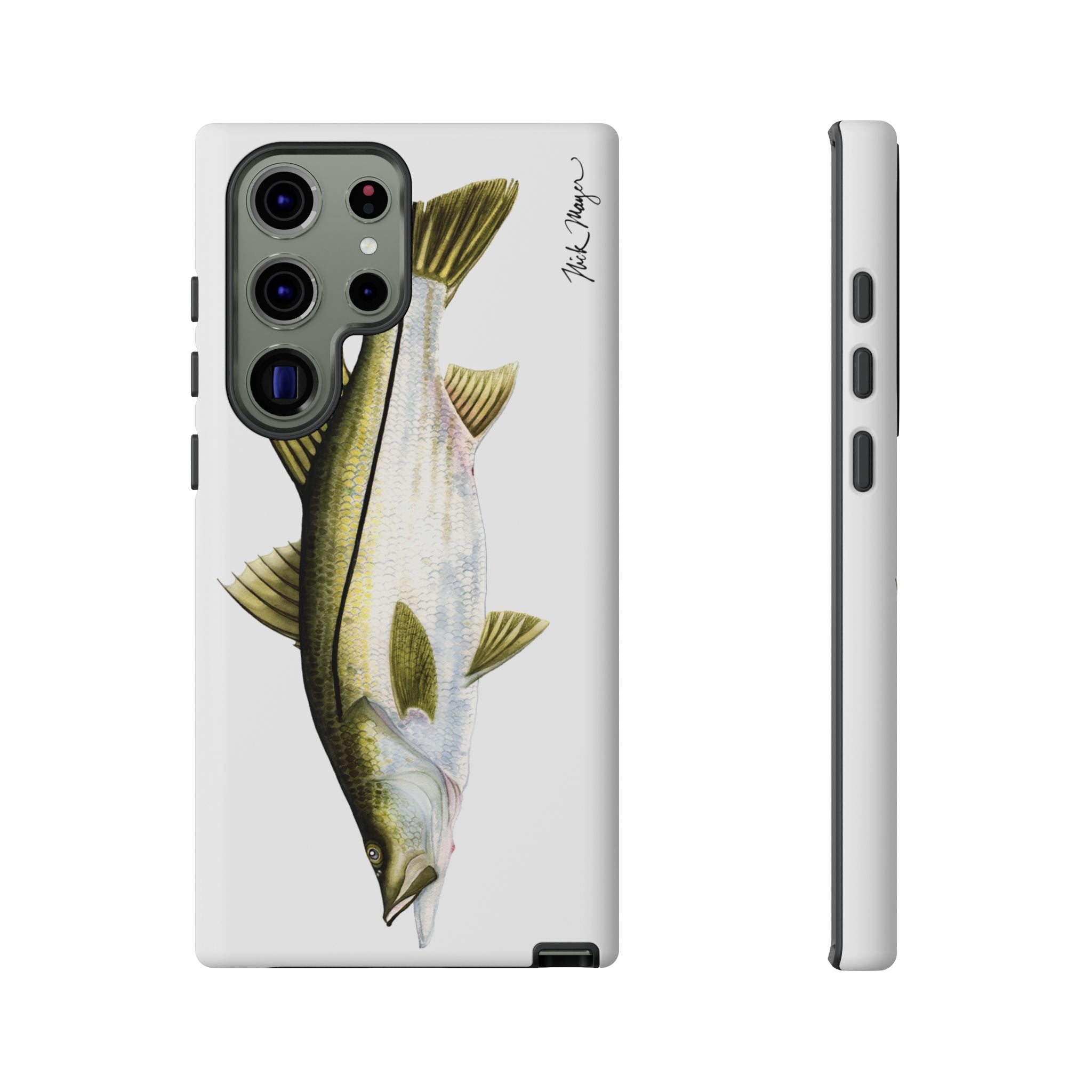 Snook White Phone Case (Samsung)