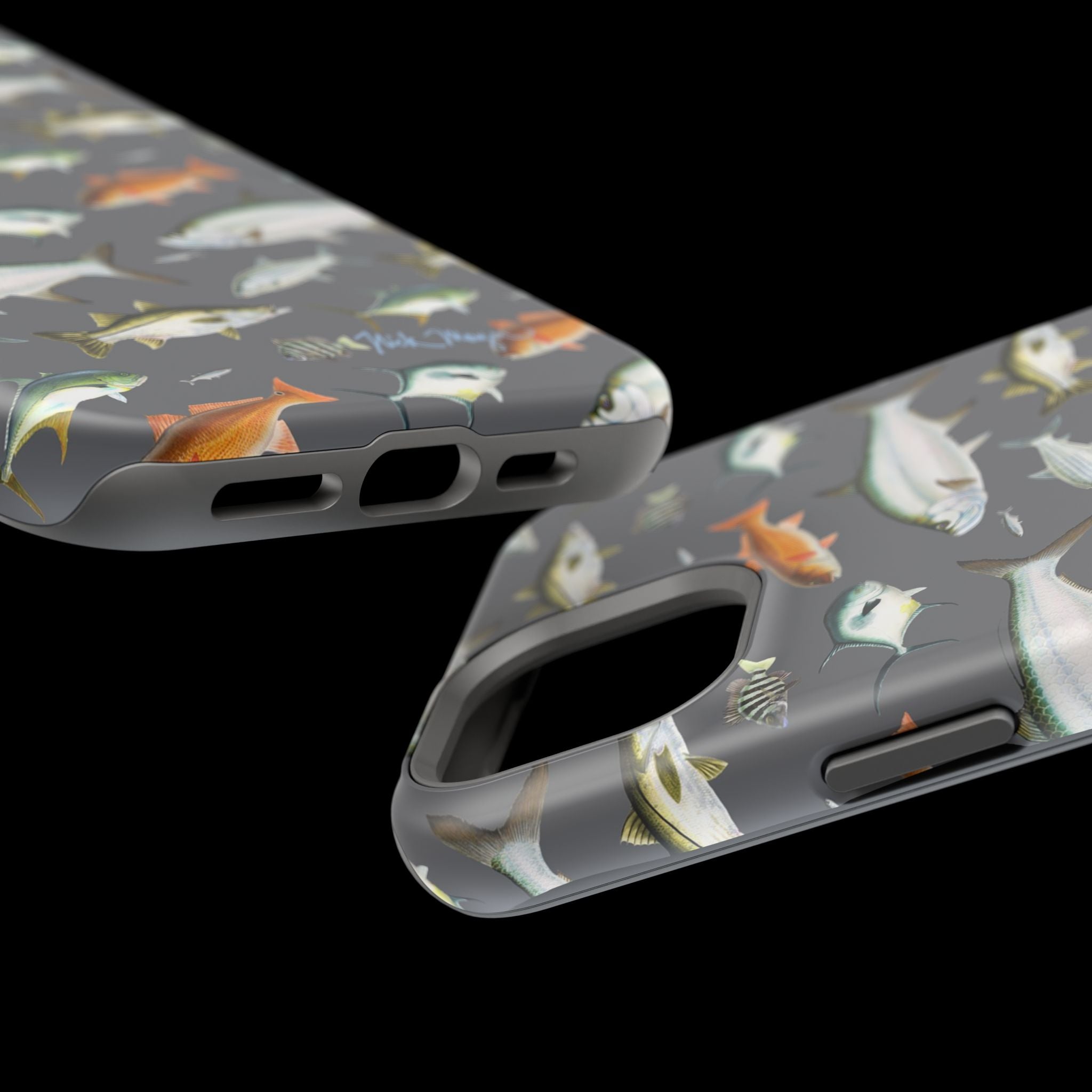 NEW Southern Fish Grey MagSafe iPhone Case