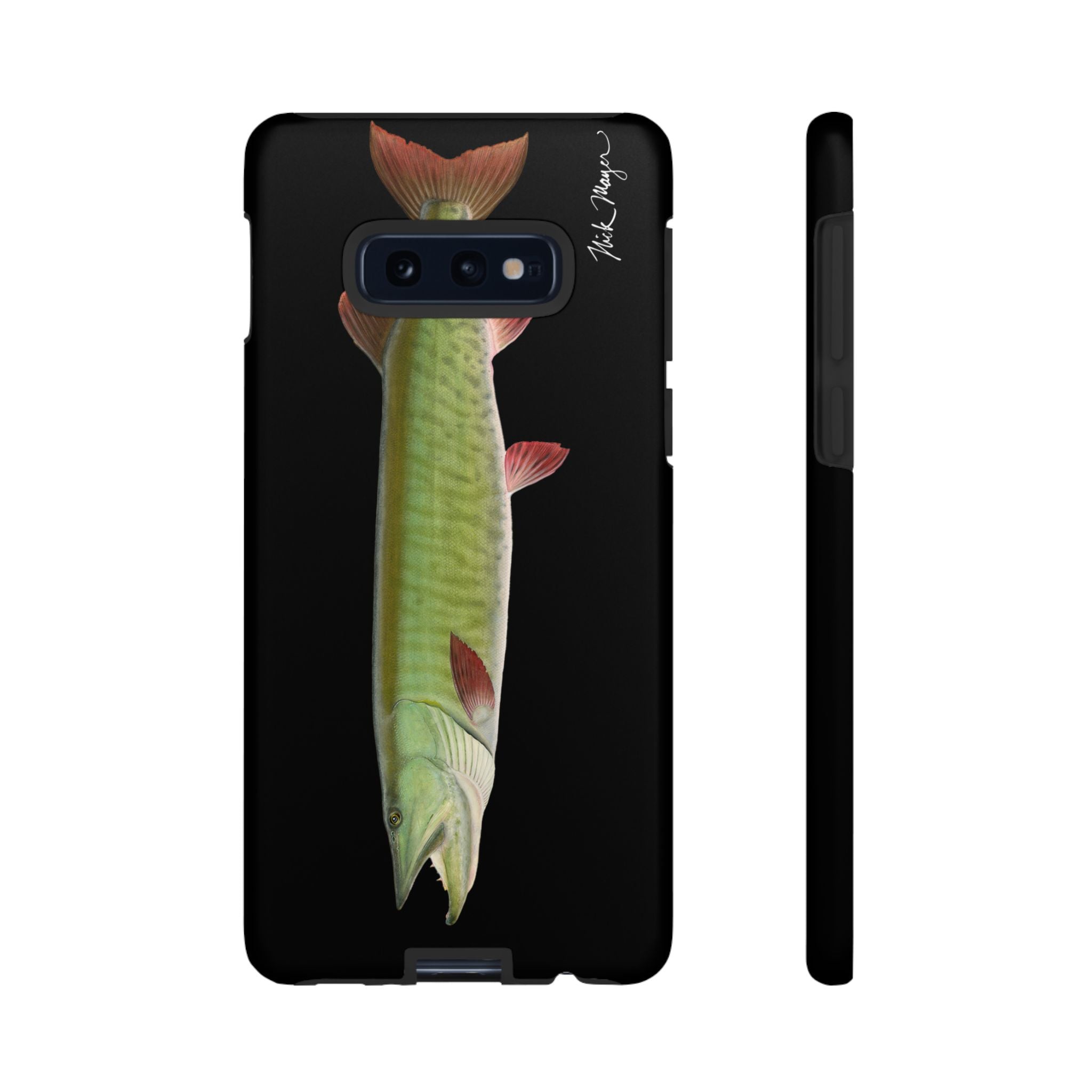Trophy Muskie Black Phone Case (Samsung)