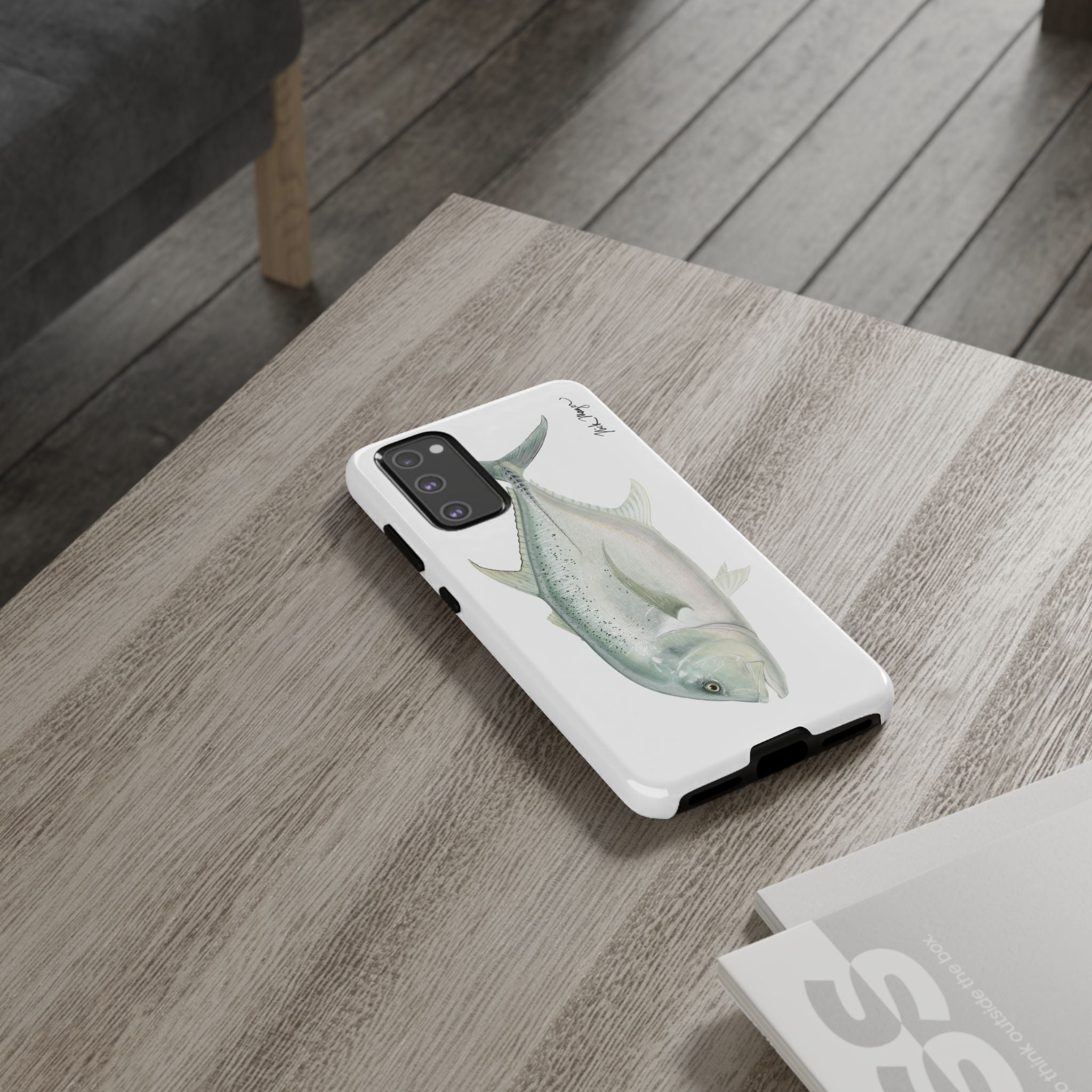 Boss GT White Phone Case (Samsung)