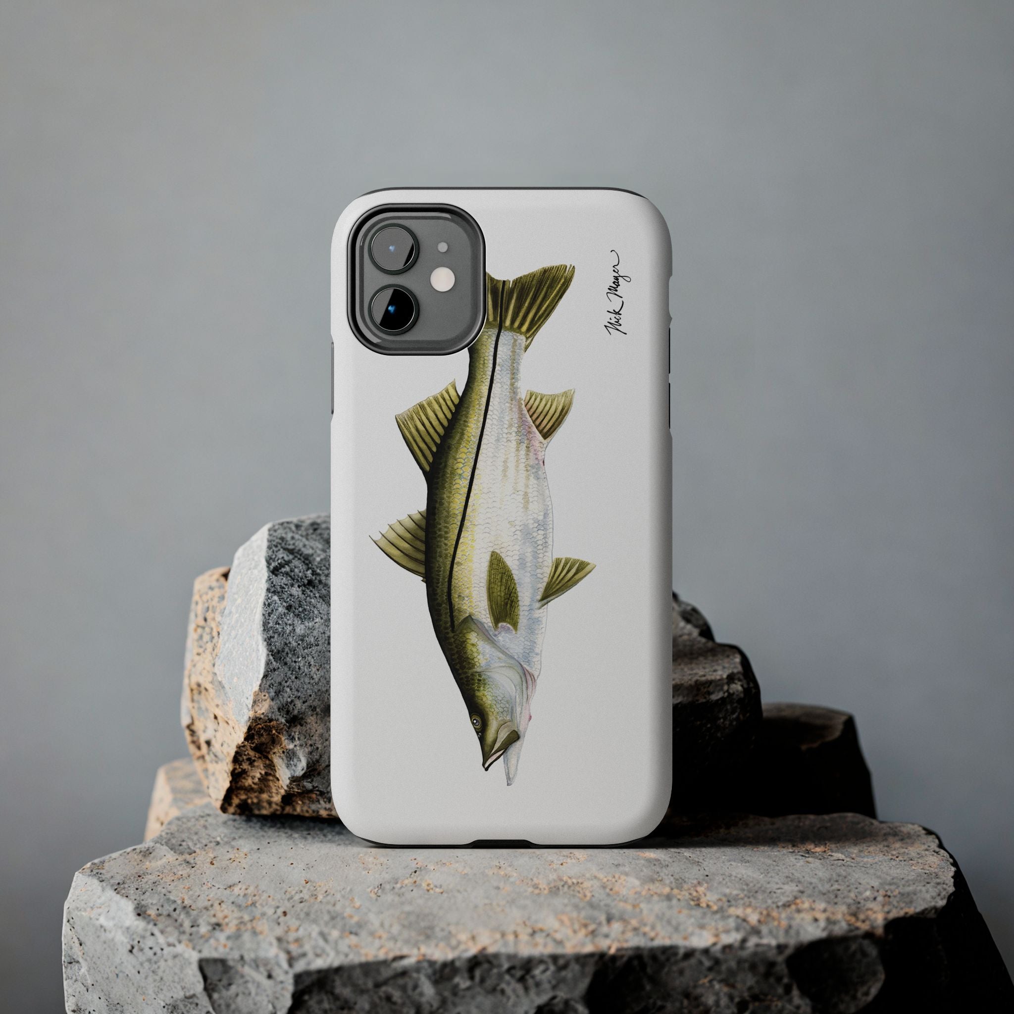 Snook White Phone Case (iPhone)