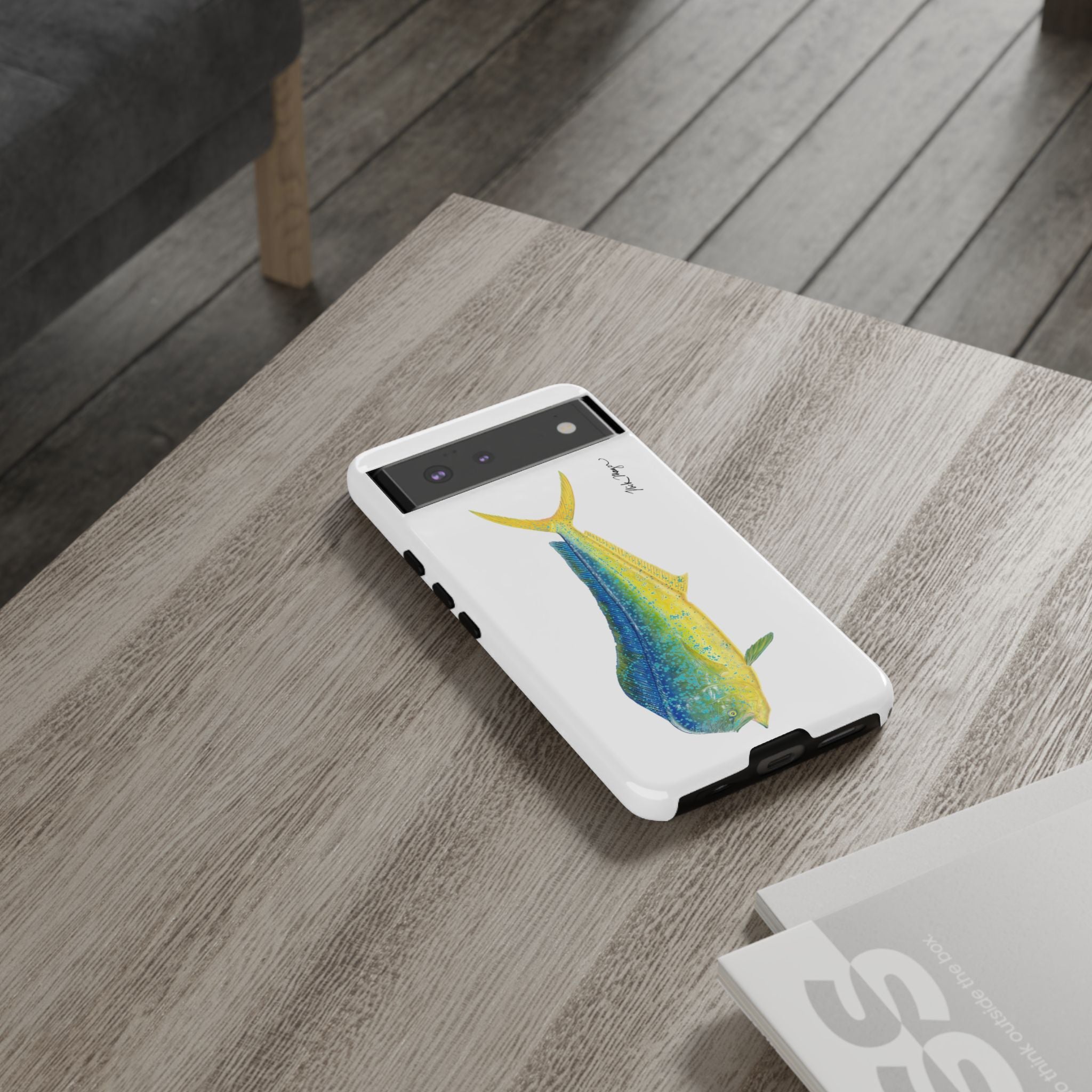 Bull Mahi White Phone Case (Samsung)
