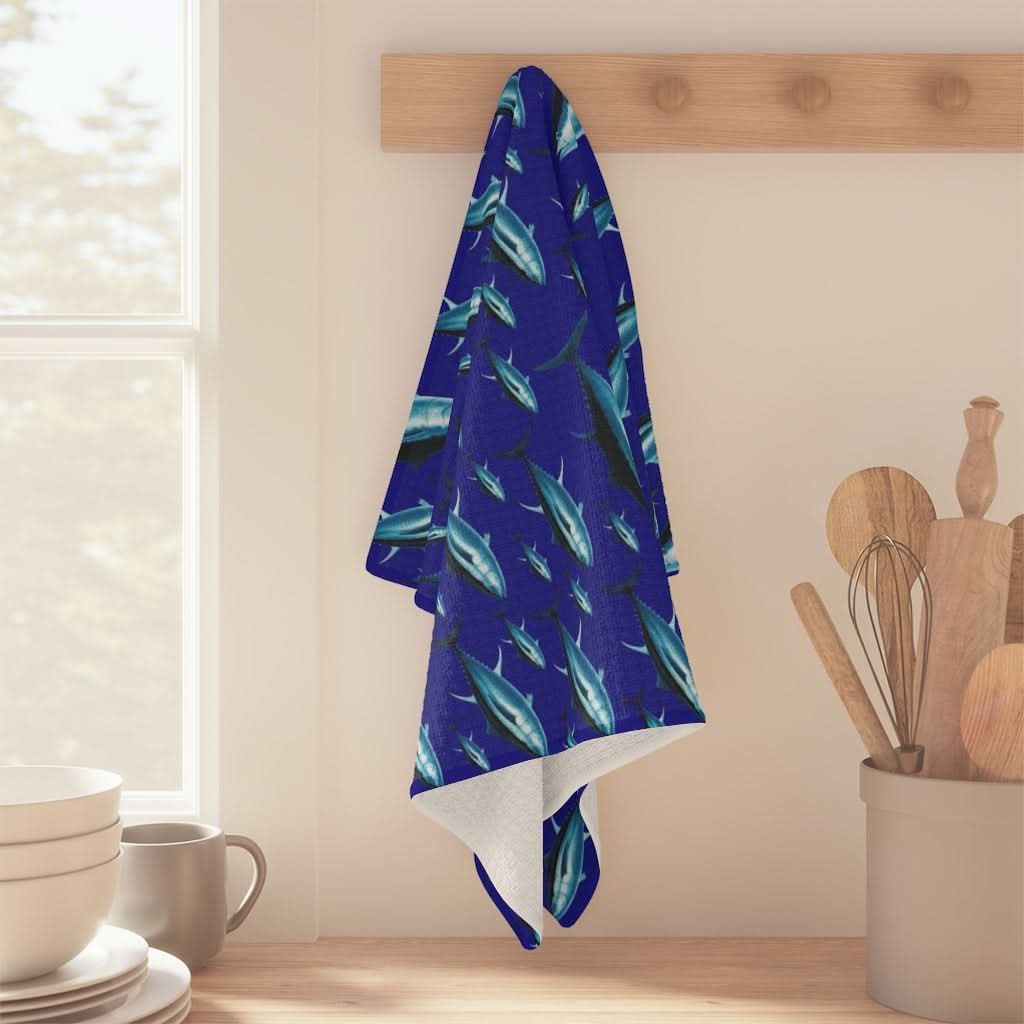 Blue Tuna Soft Kitchen Towel