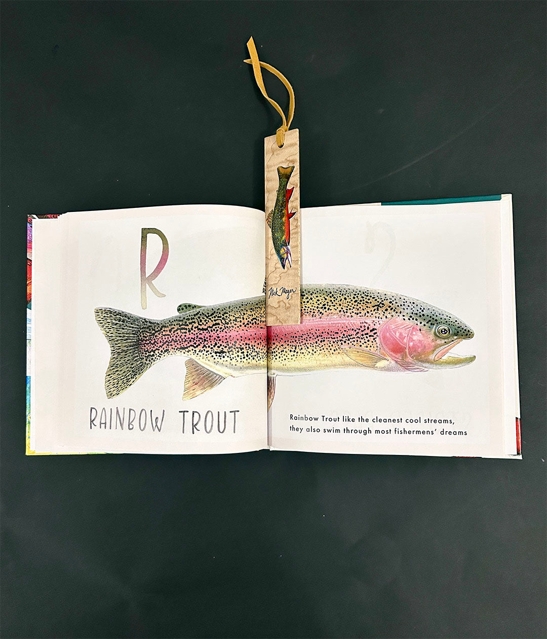 Brook Trout Wooden Bookmarks - No two alike!