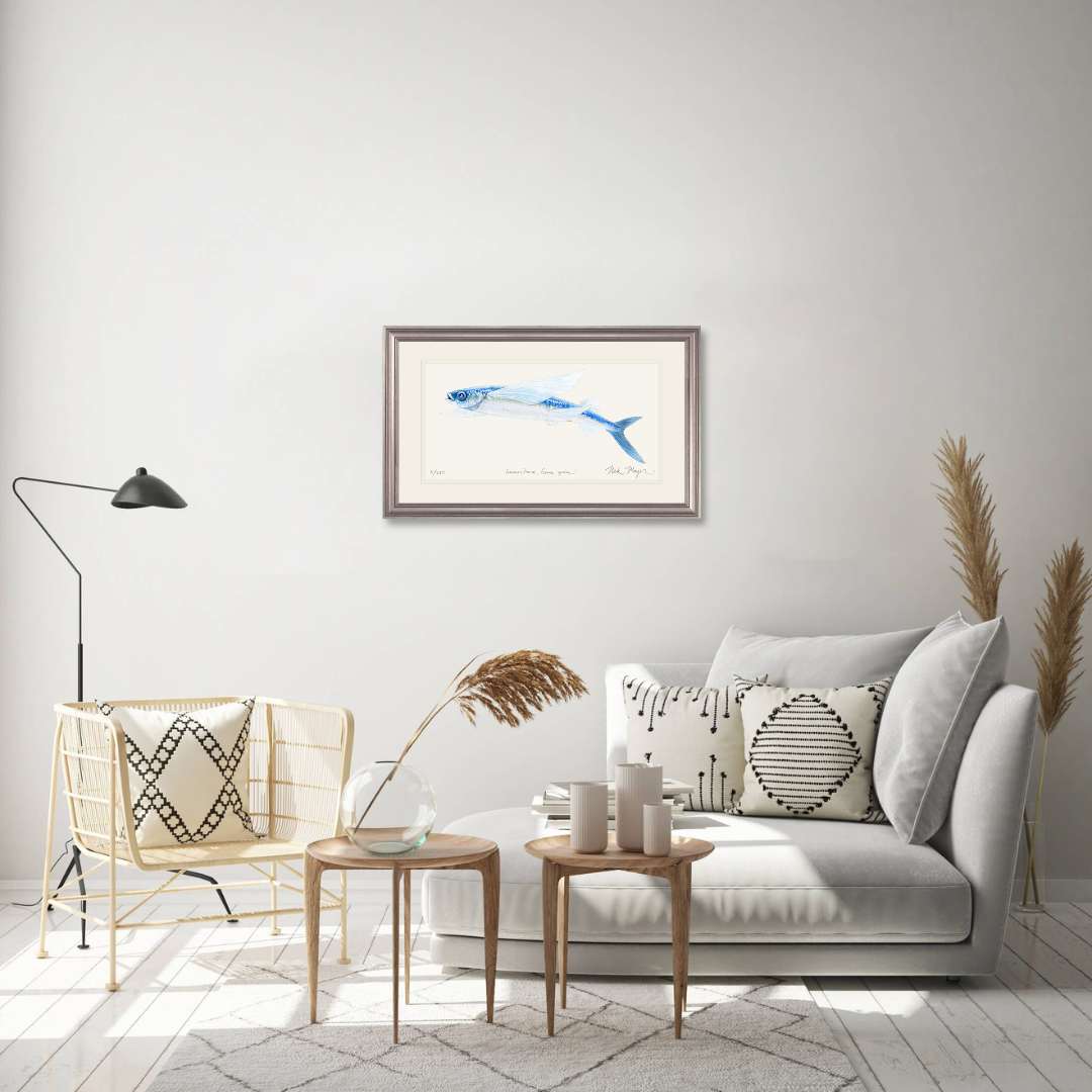 California Flying Fish Print