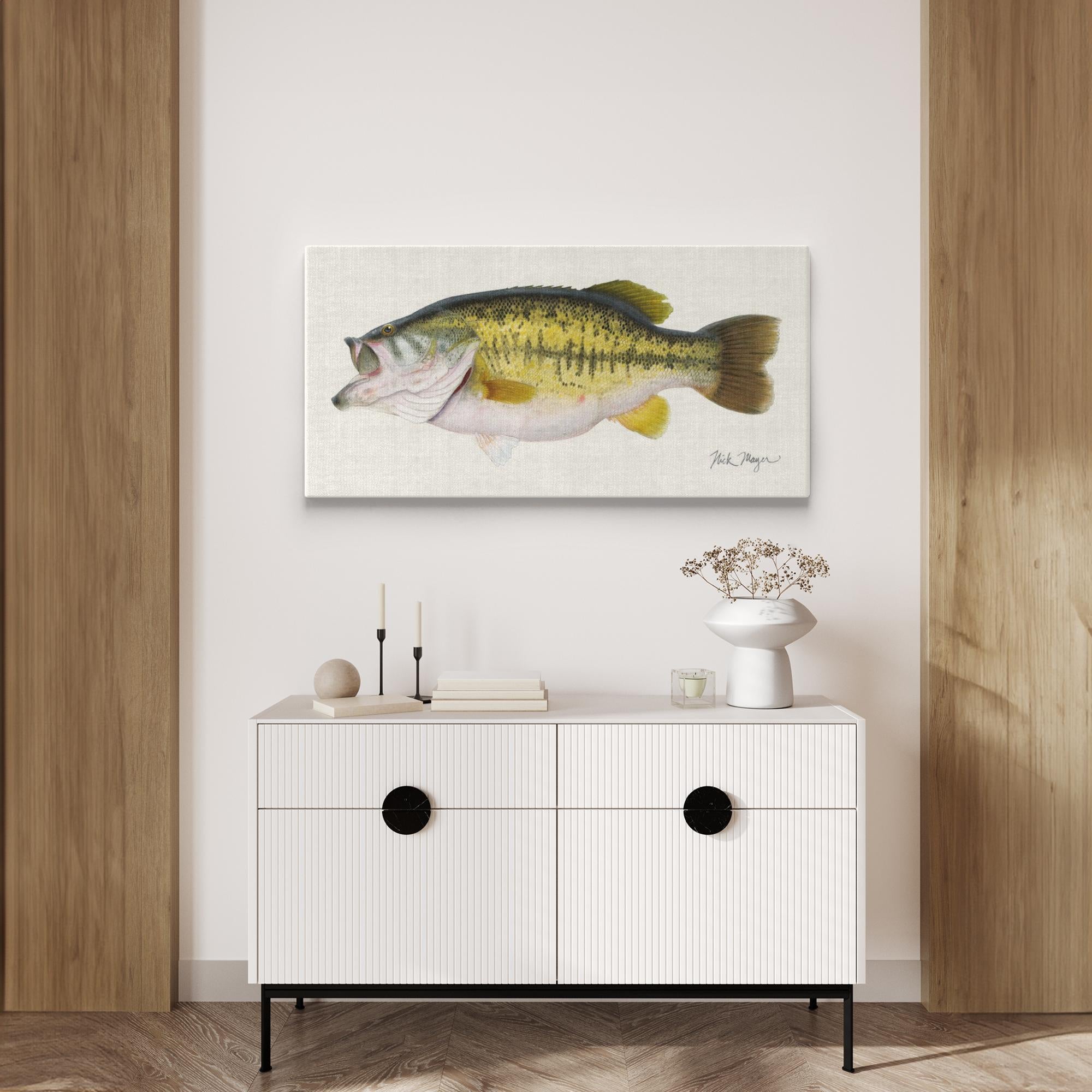 Largemouth Bass II Canvas Print