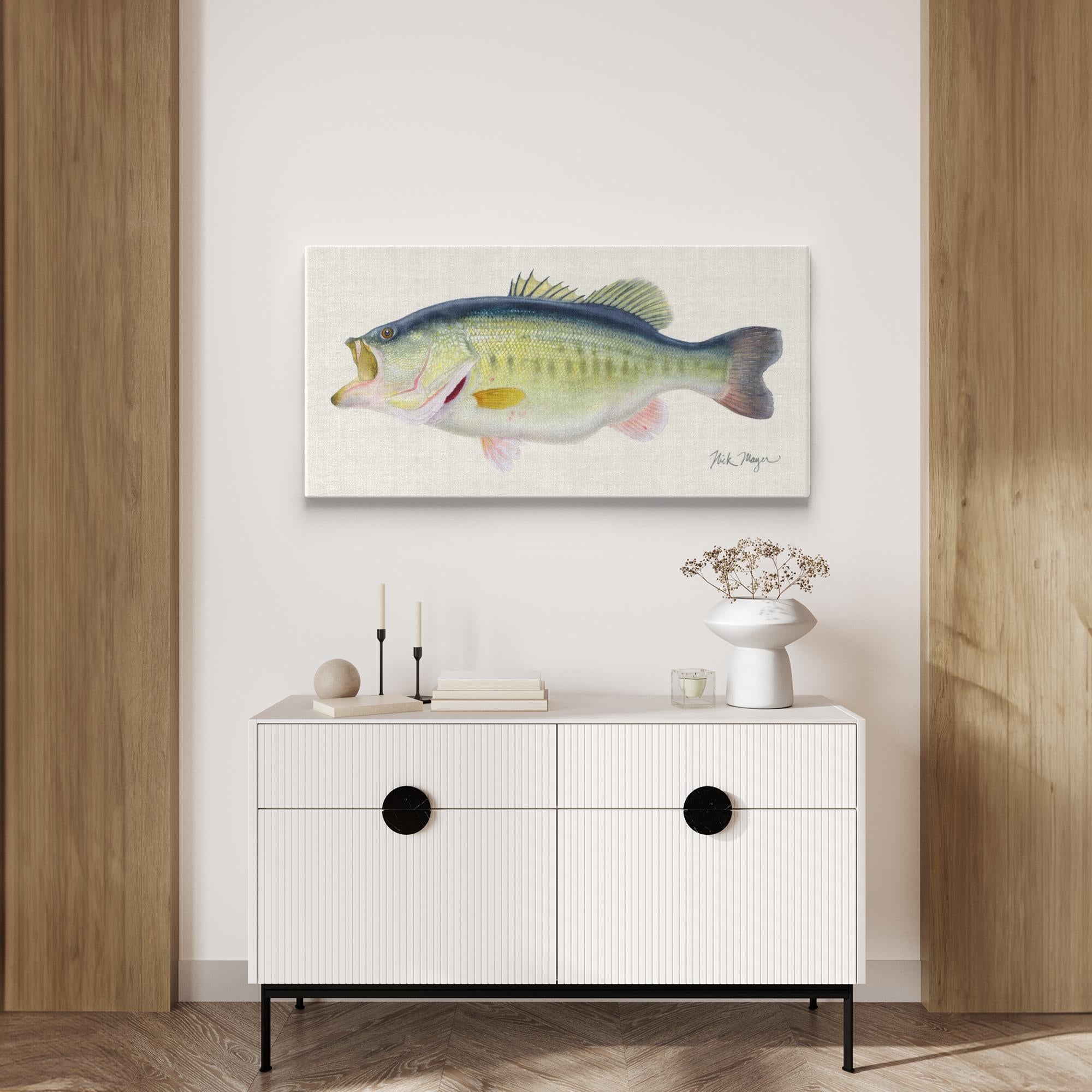 Largemouth Bass III Canvas Print