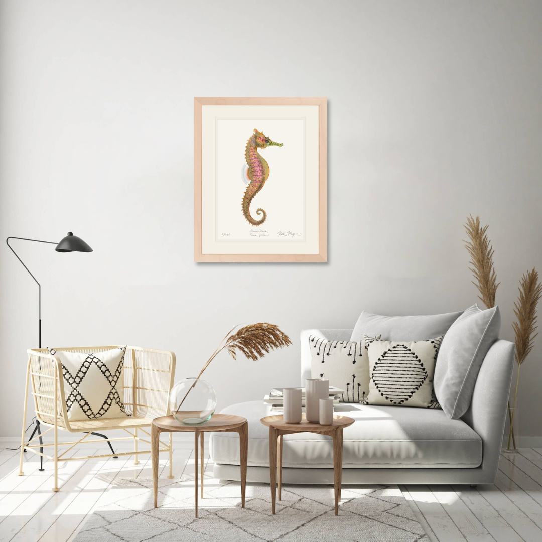 Estuary Seahorse Limited Edition Print