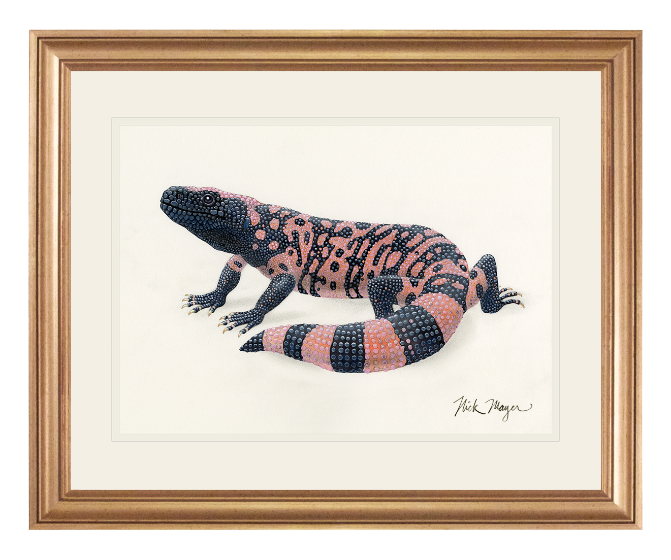 Gila Monster Print