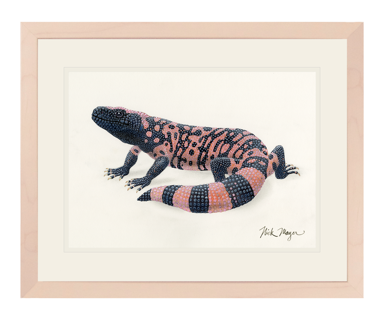 Gila Monster Print