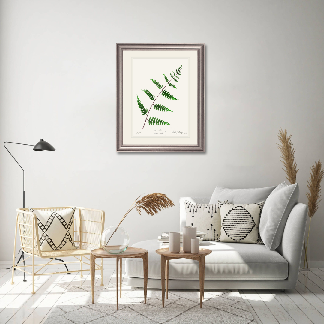 Goldie's Wood Fern Limited Edition Print