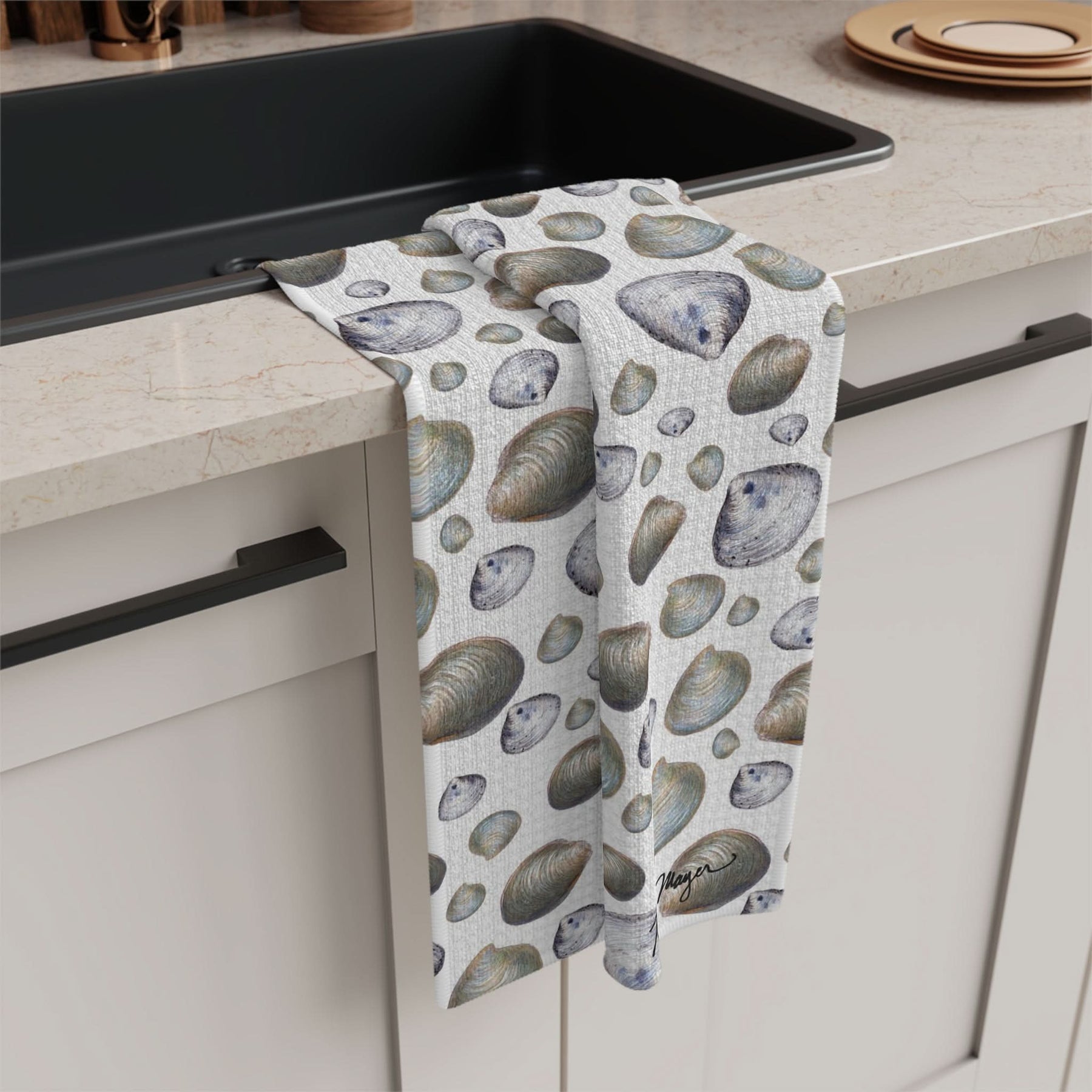 Littlenecks Soft Kitchen Towel - NEW for Fall 2023!